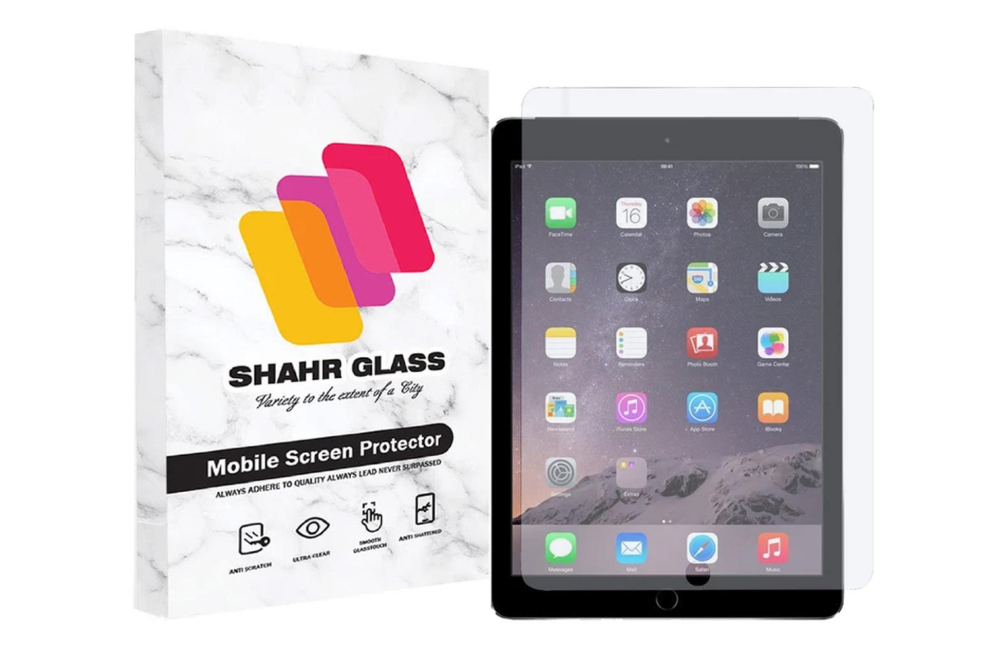 مرجع متخصصين ايران محافظ صفحه نمايش تبلت شهر گلس SHAHR GLASS SMPT2 for Apple iPad Air 2