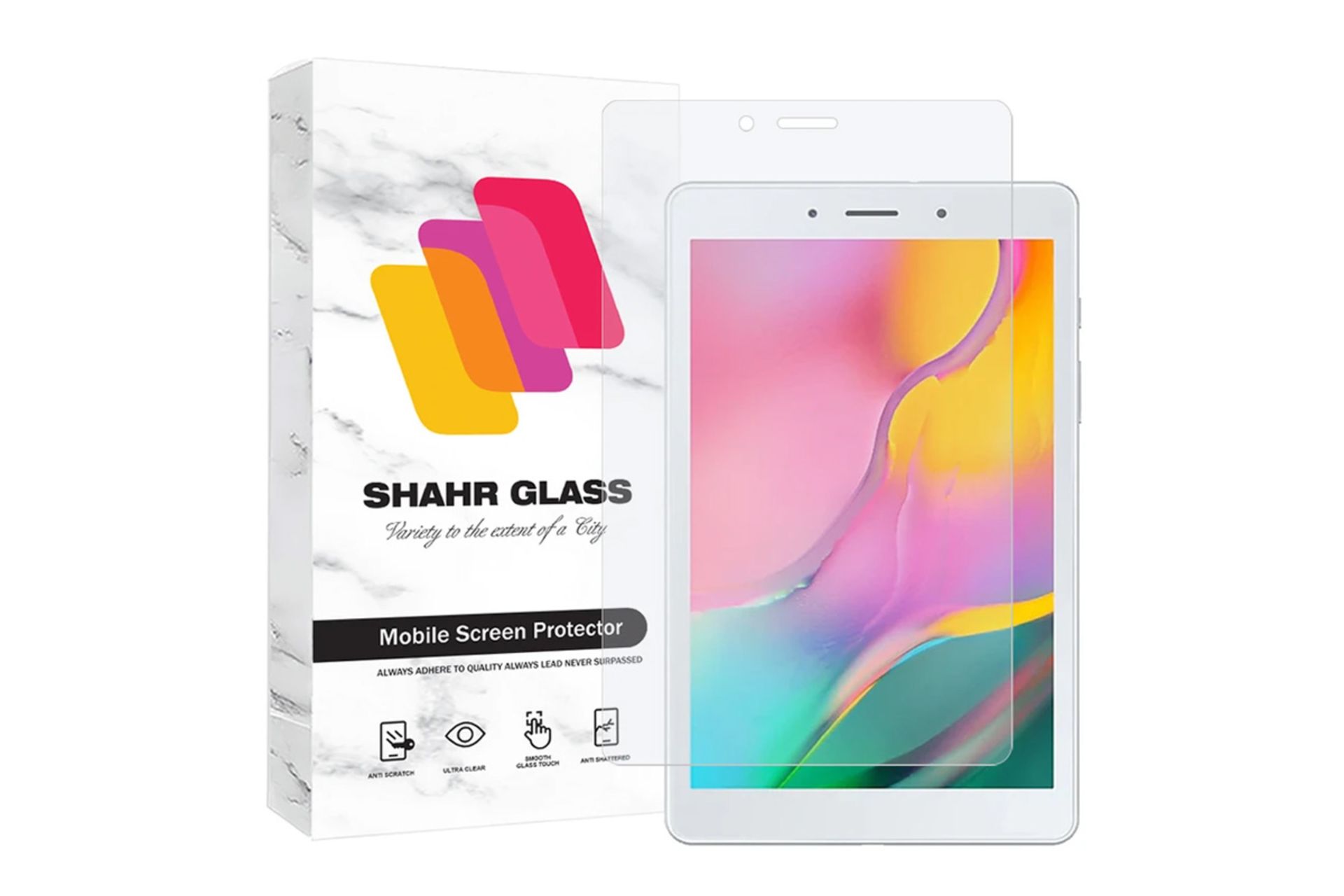 محافظ صفحه نمایش تبلت شهر گلس SHAHR GLASS TABSHS30 for Samsung Galaxy Tab A 8.0 2019