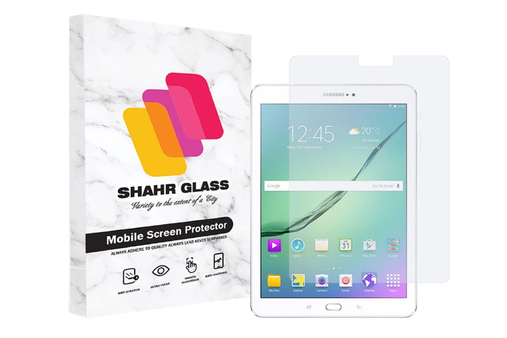 محافظ صفحه نمایش تبلت شهر گلس SHAHR GLASS SMPT2 for Samsung Galaxy Tab S2 9.7