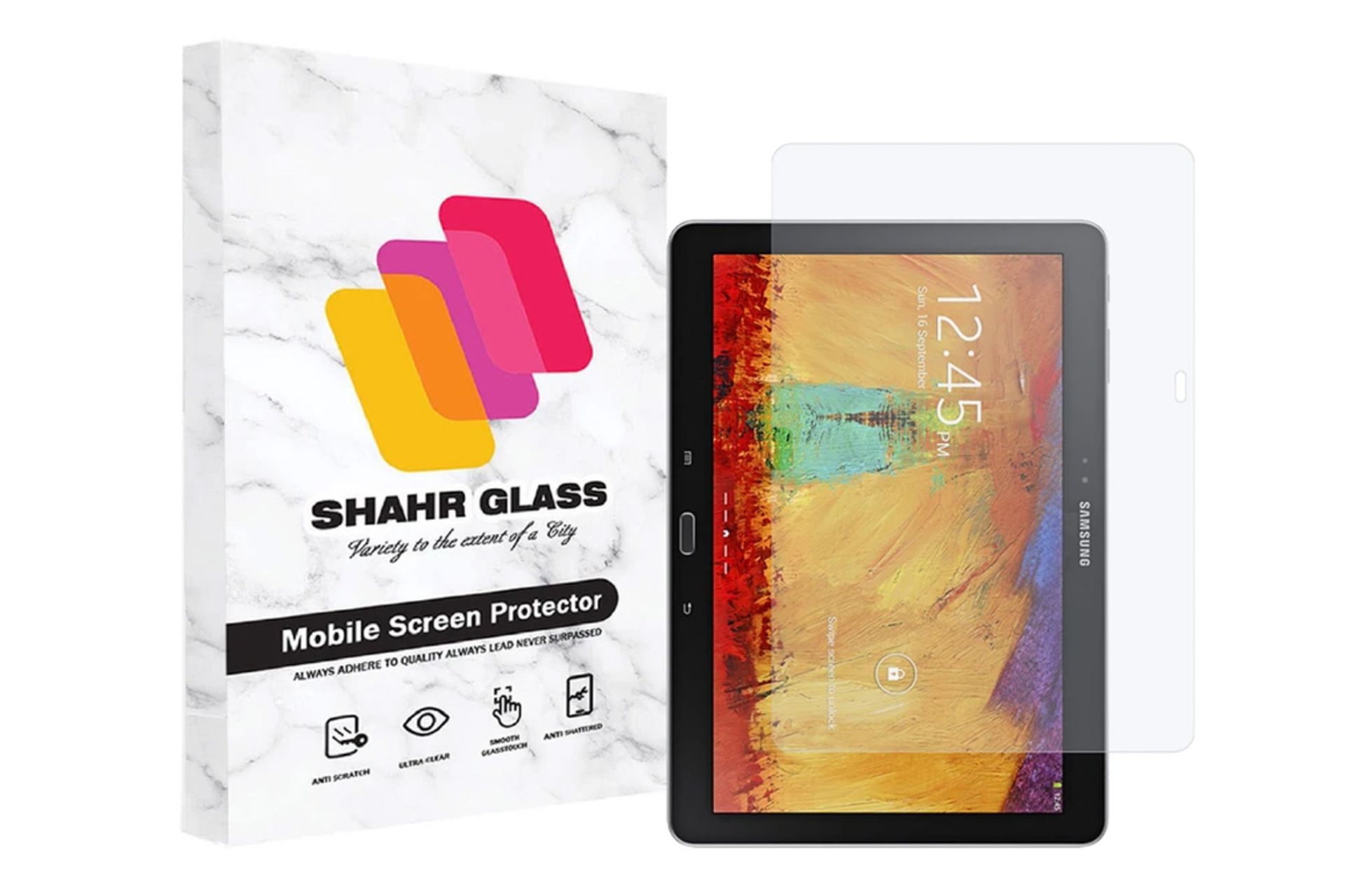 محافظ صفحه نمایش تبلت شهر گلس SHAHR GLASS SMPT2 for Samsung Galaxy Note 10.1 2014