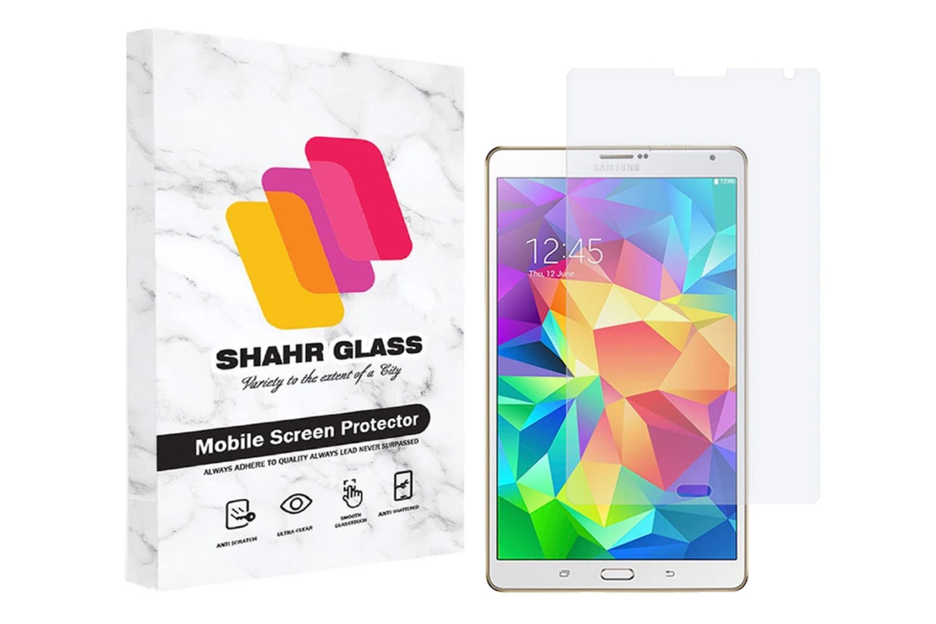 محافظ صفحه نمایش تبلت شهر گلس SHAHR GLASS SMPT1 for Samsung Galaxy Tab S 8.4