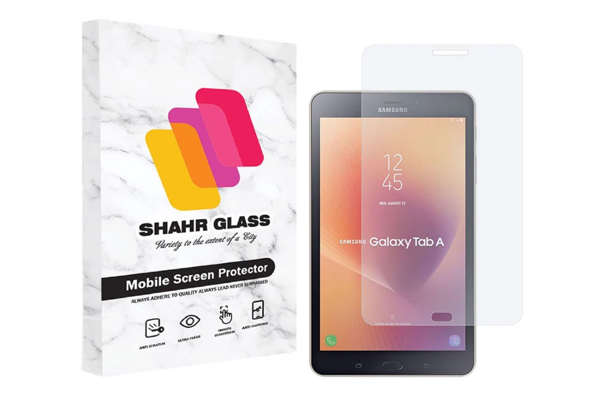 محافظ صفحه نمایش تبلت شهر گلس SHAHR GLASS SMPT1 for Samsung Galaxy Tab A 8.0 2017