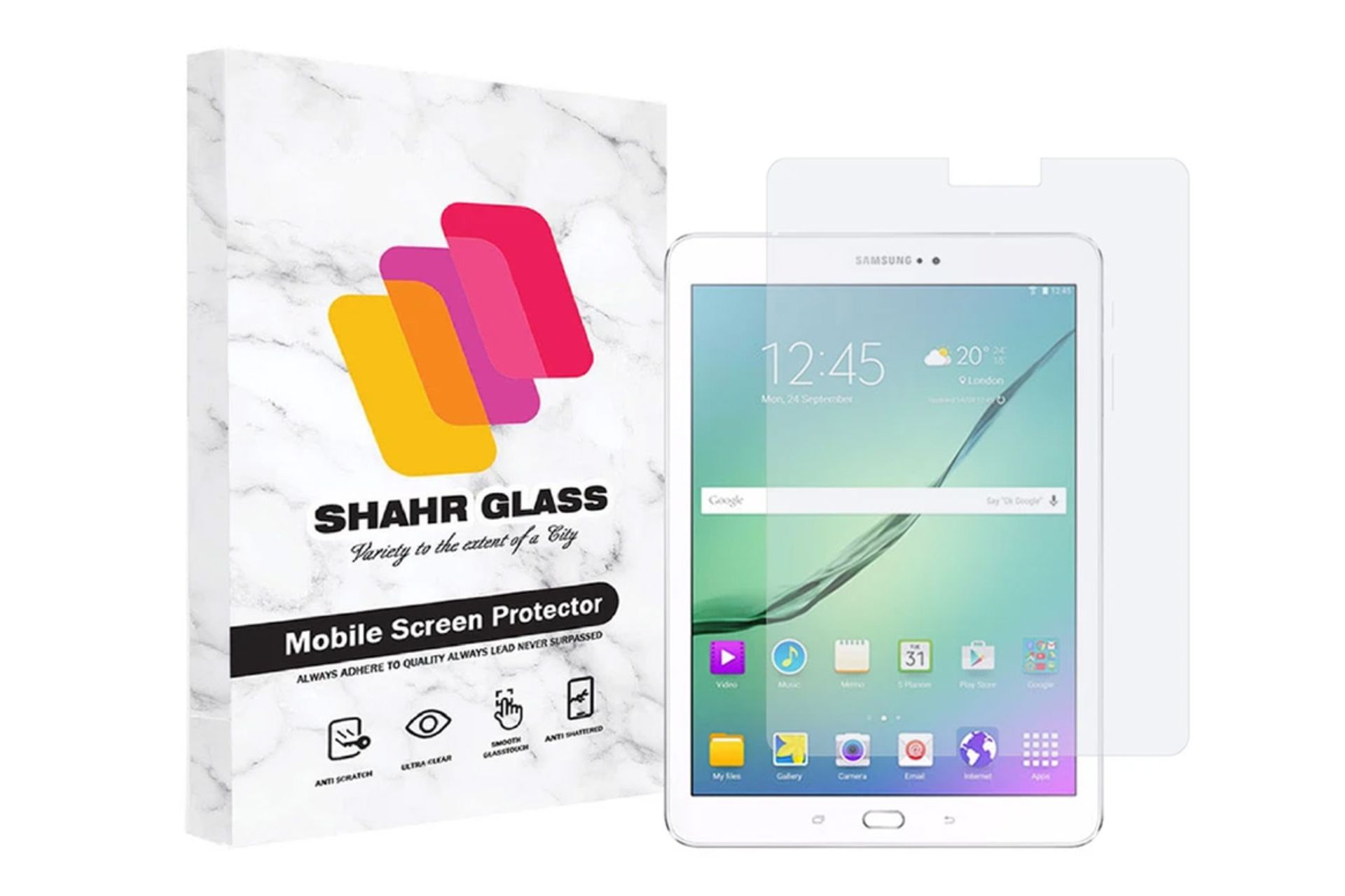محافظ صفحه نمایش تبلت شهر گلس SHAHR GLASS UCCT2 for Samsung Galaxy Tab S2 9.7