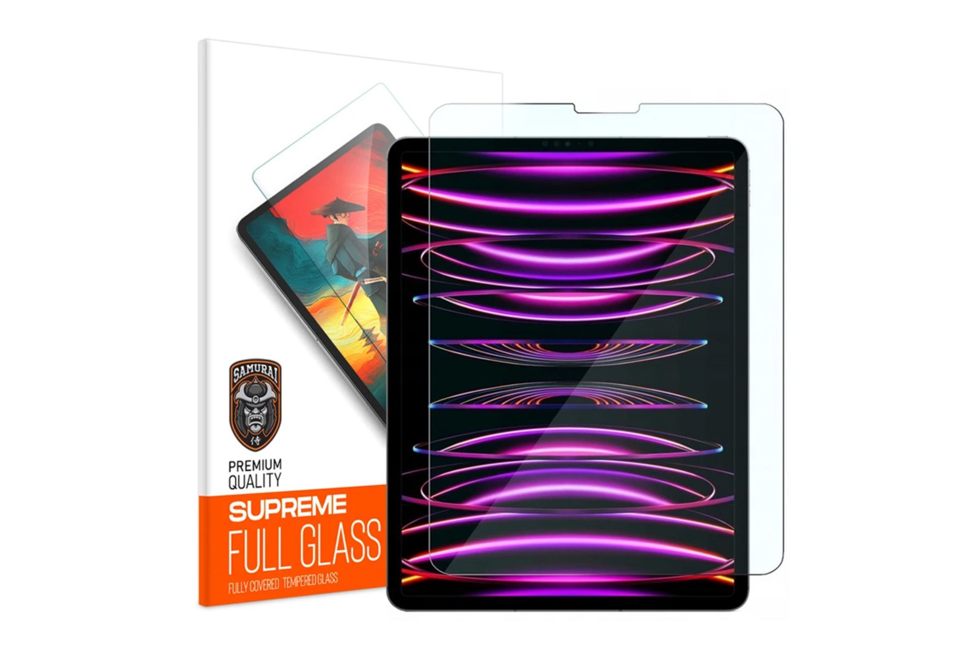 محافظ صفحه نمایش تبلت سامورایی Samurai GlastR for Apple iPad Pro 12.9 2022