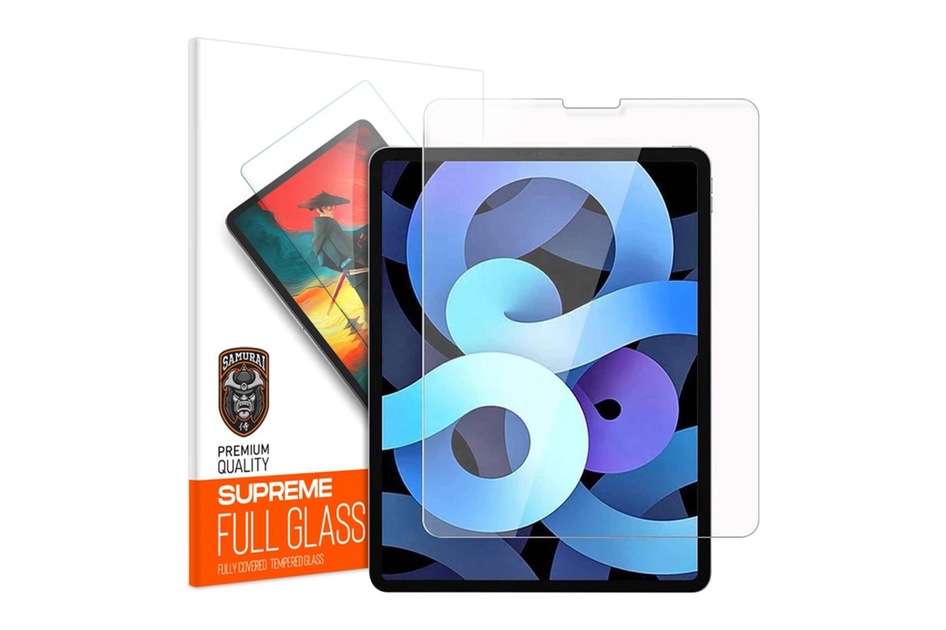 محافظ صفحه نمایش تبلت سامورایی Samurai GlastR for Apple iPad Air 2020