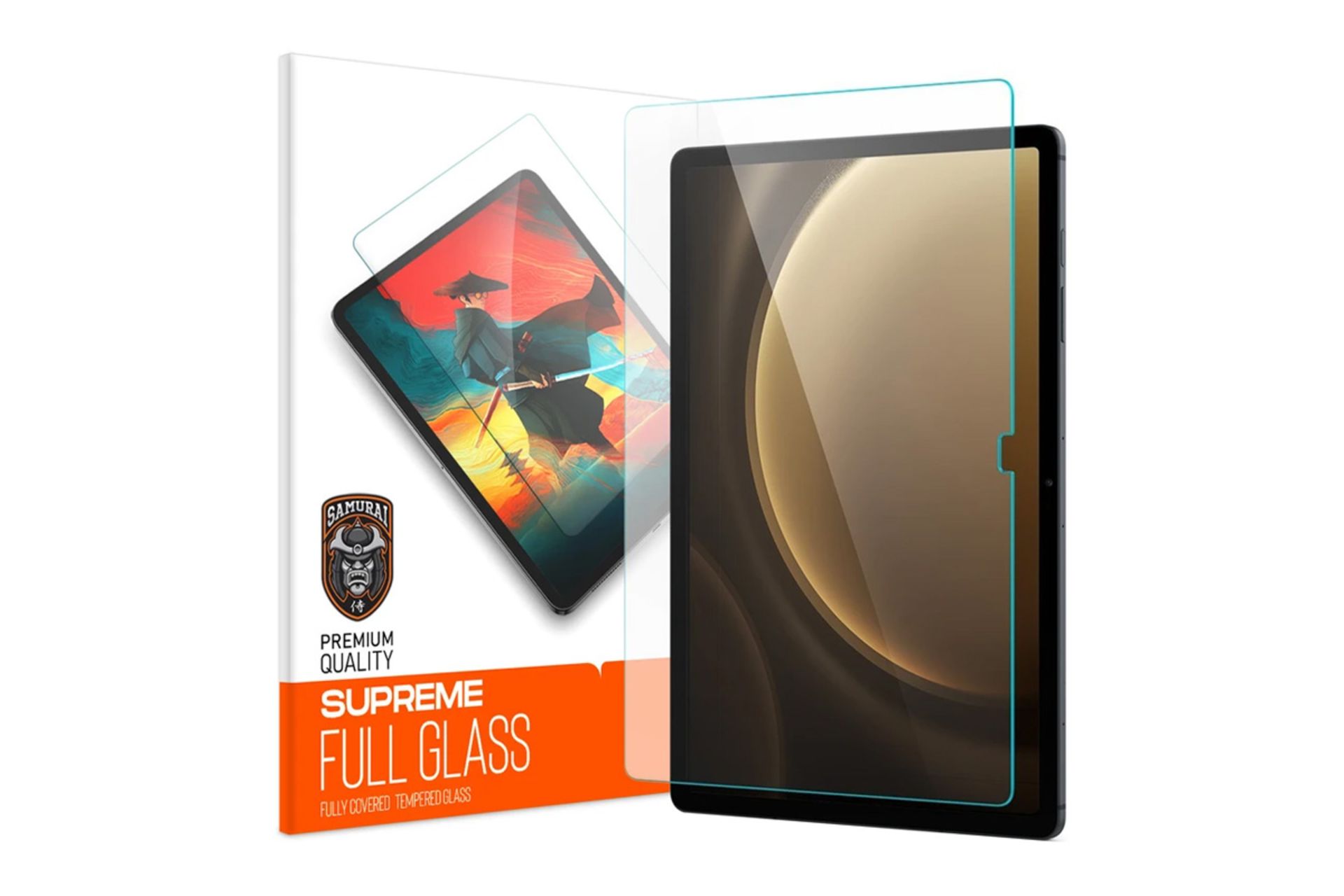 محافظ صفحه نمایش تبلت سامورایی Samurai GlastR for Samsung Galaxy Tab S9 FE