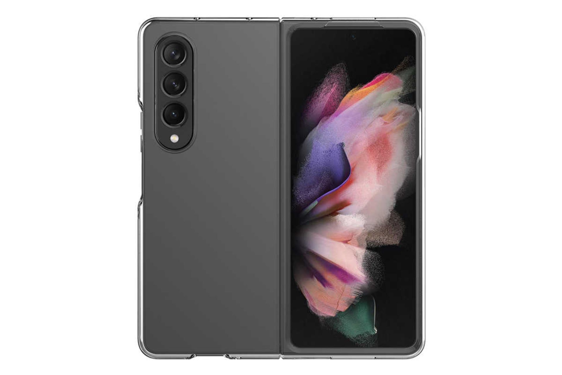 نمای پشت و جلوی قاب گوشی آراری مدل Nukin مناسب سامسونگ Galaxy Z Fold4