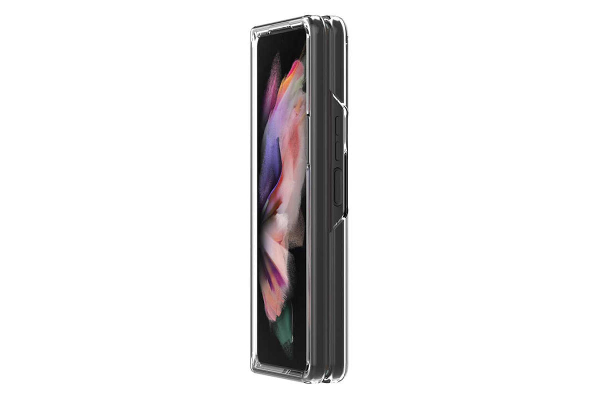 نمای کناری قاب گوشی آراری مدل Nukin مناسب سامسونگ Galaxy Z Fold4
