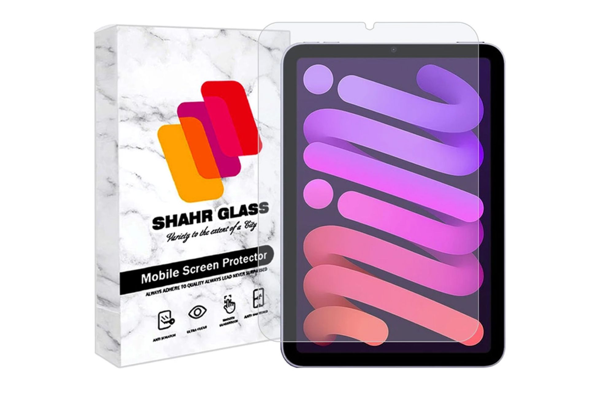 محافظ صفحه نمایش تبلت شهر گلس SHAHR GLASS TABSHS7 for Apple iPad mini 2021