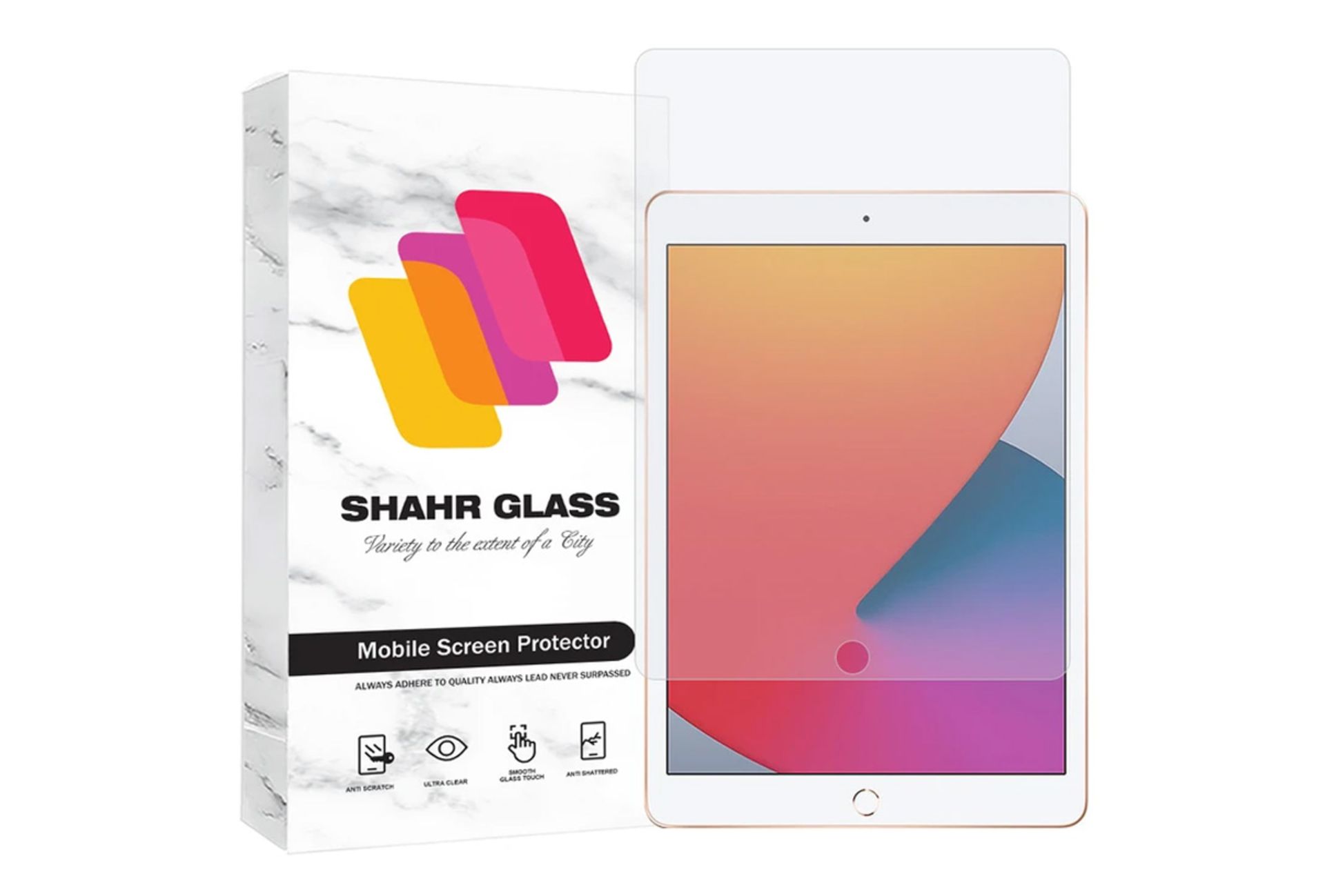محافظ صفحه نمایش تبلت شهر گلس SHAHR GLASS TABSHS10 for Apple iPad 10.2 2021