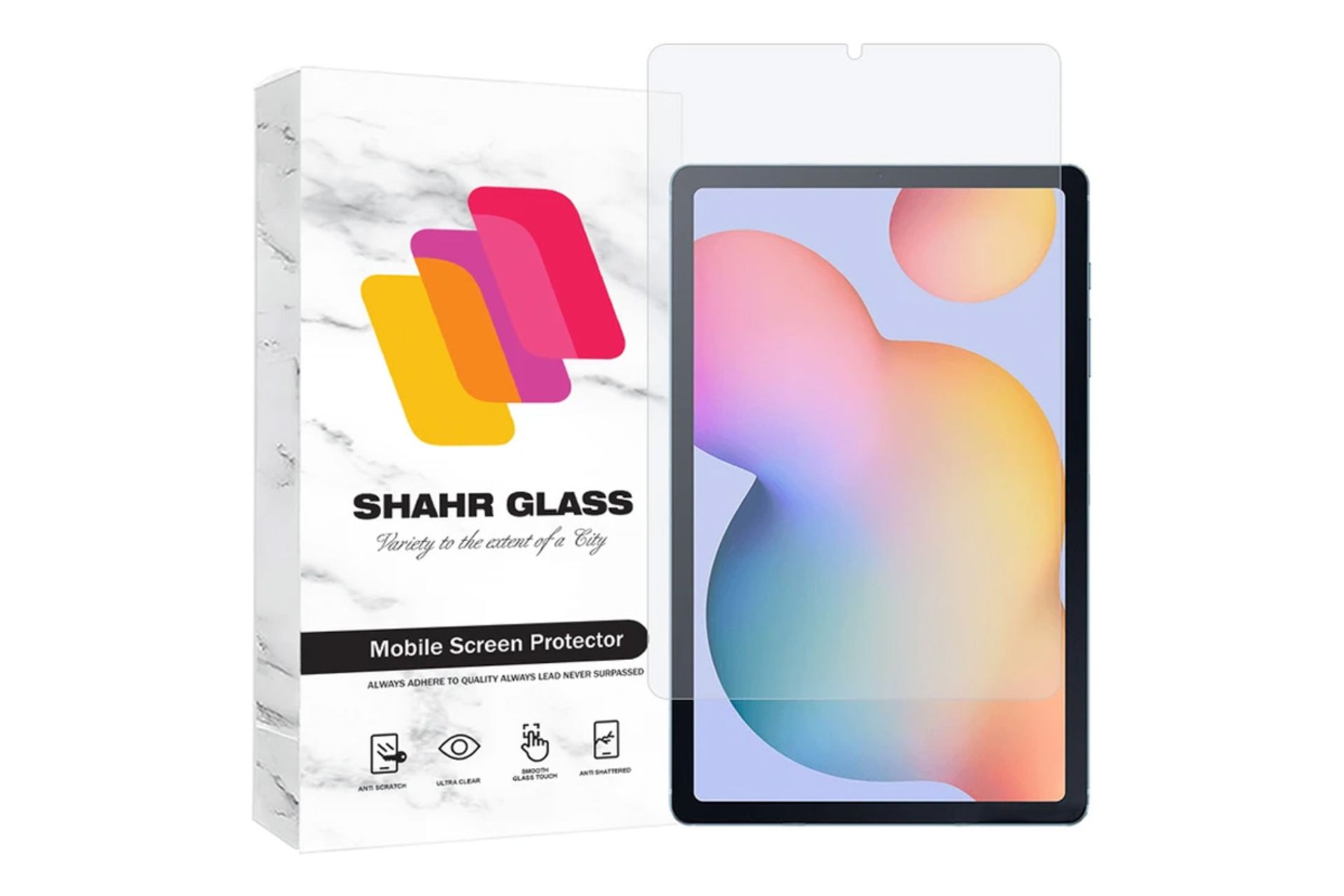 محافظ صفحه نمایش تبلت شهر گلس SHAHR GLASS TABSHS10 for Samsung Galaxy Tab S6 Lite 2024
