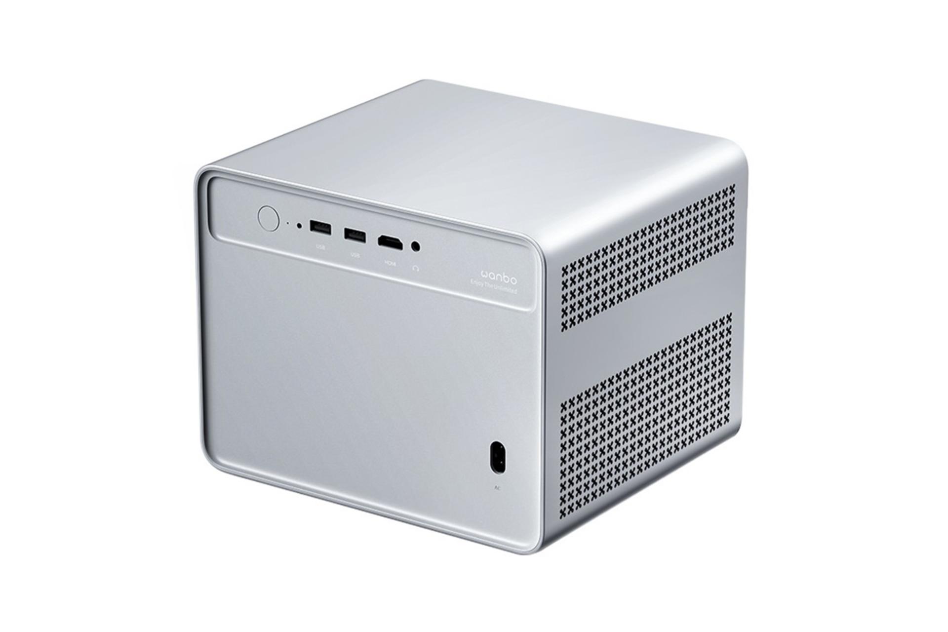 ویدیو پروژکتور شیائومی ونبو Xiaomi WANBO DaVinci 1 نمای پشت و درگاه ها