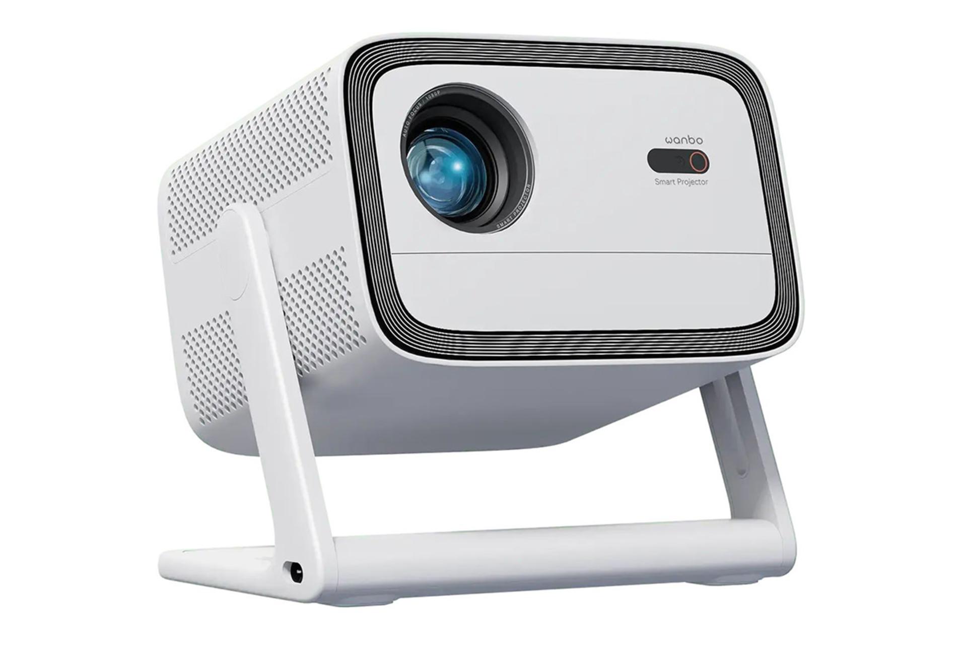 ویدیو پروژکتور شیائومی ونبو Xiaomi WANBO Vali 1 نمای جلو و چپ