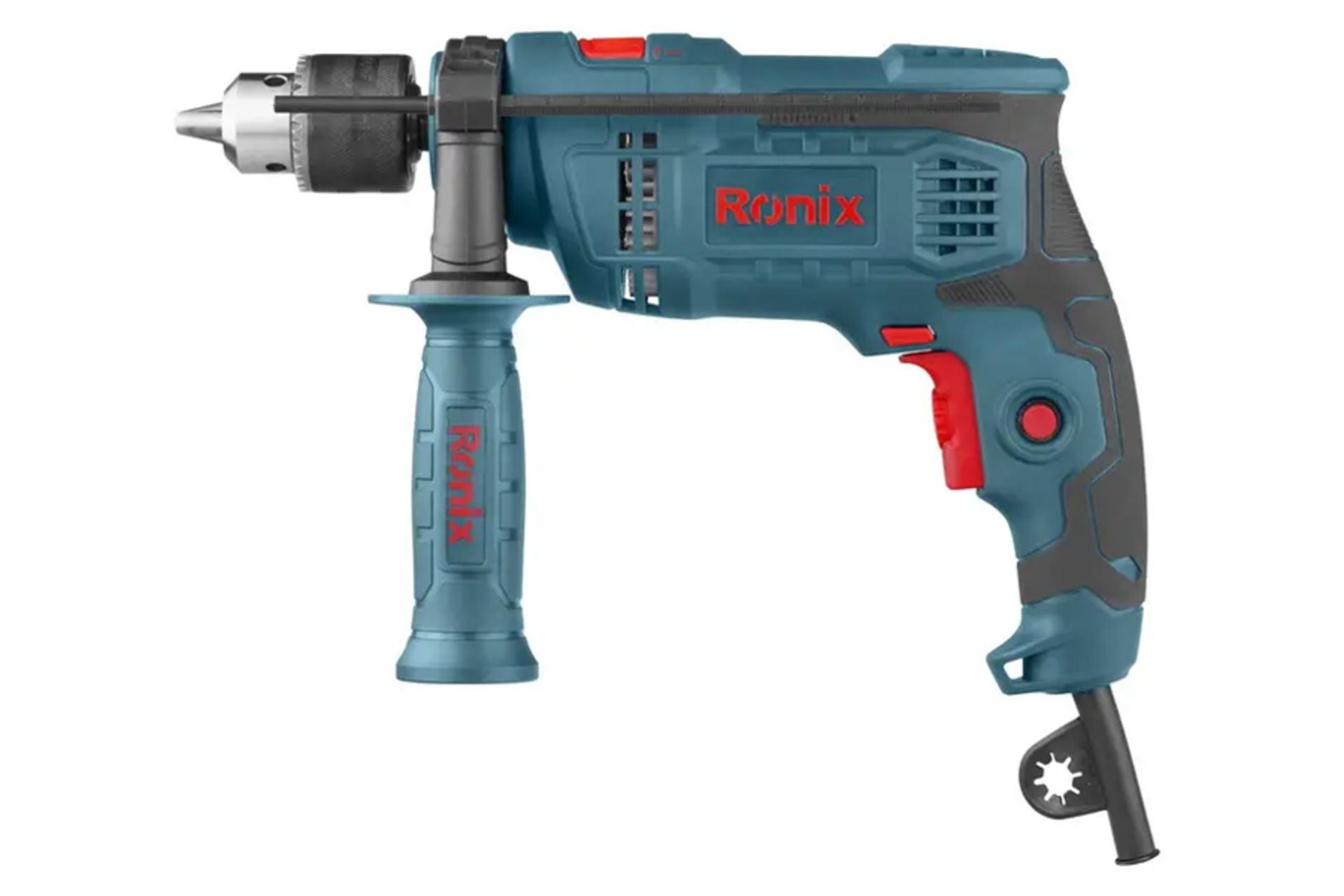 نمای کنار دریل چکشی برقی رونیکس 2214