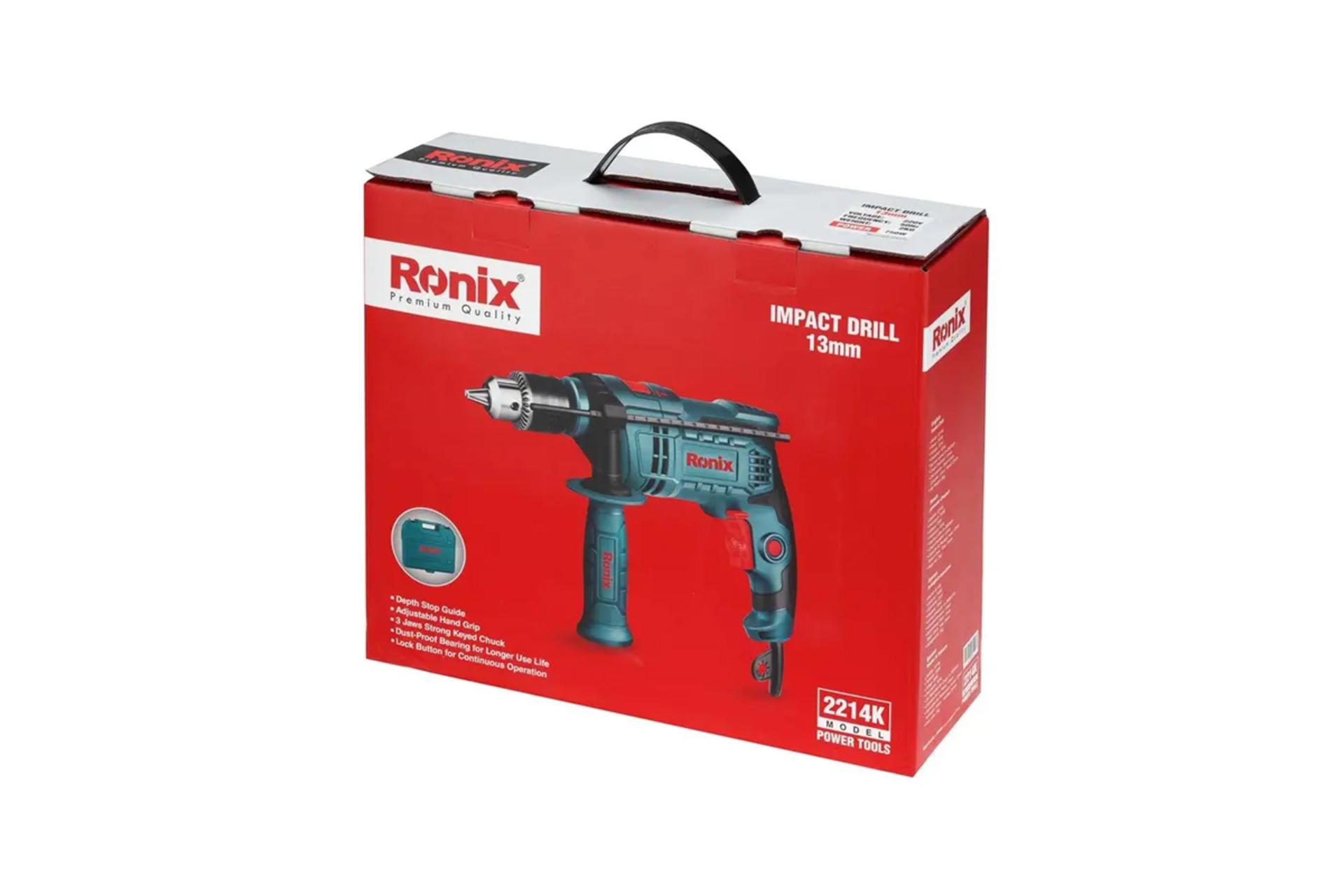جعبه دریل چکشی برقی رونیکس 2214K