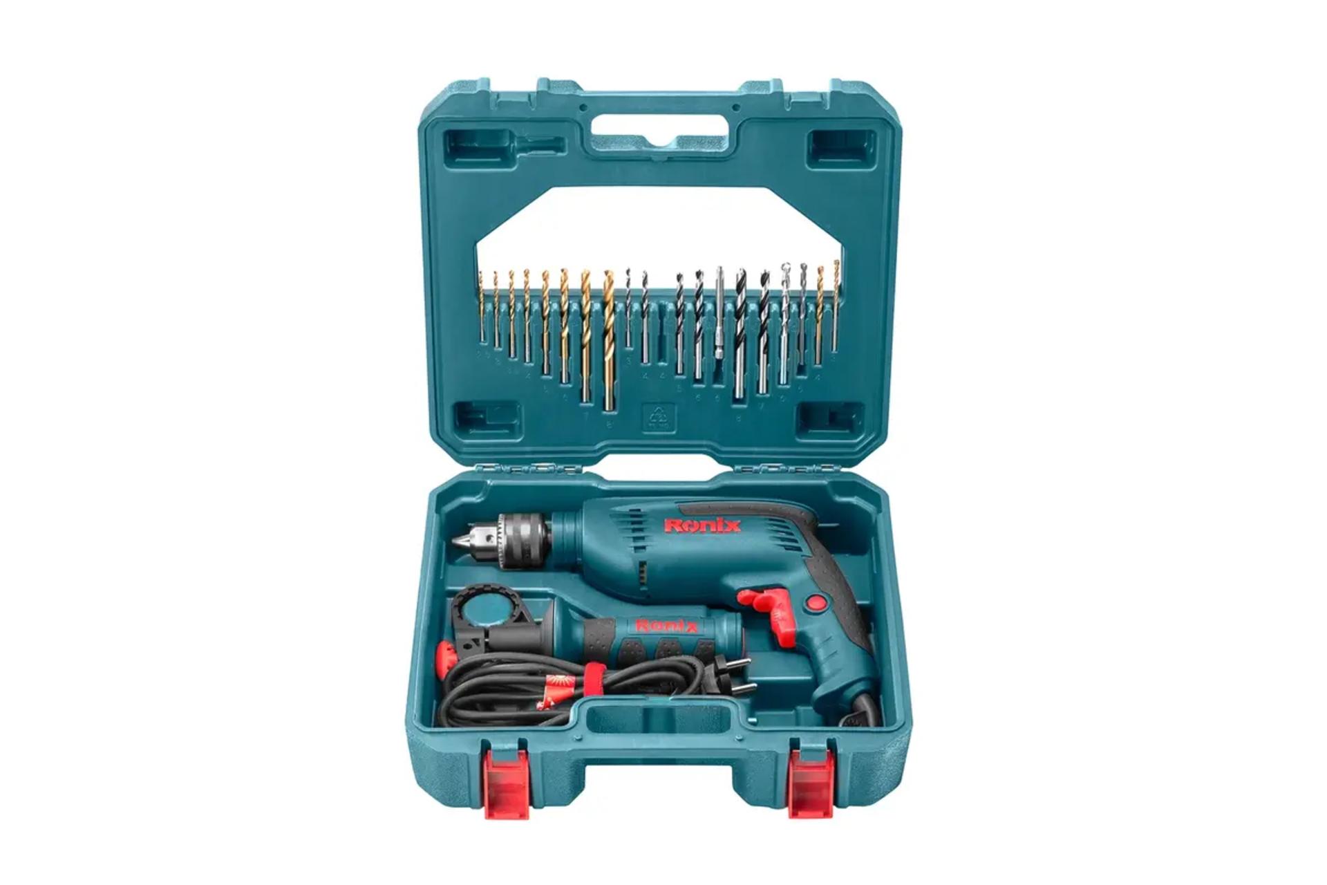 اقلام همراه دریل چکشی برقی رونیکس 2250K