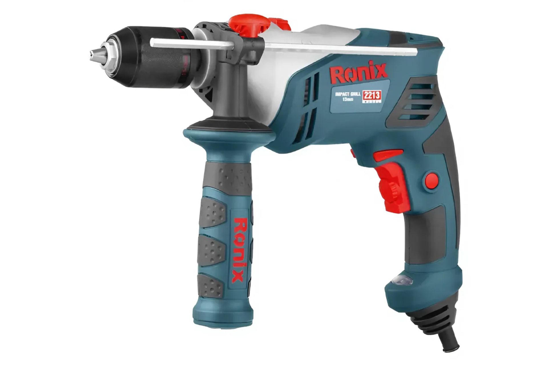 ابعاد و اندازه دریل چکشی برقی رونیکس 2213