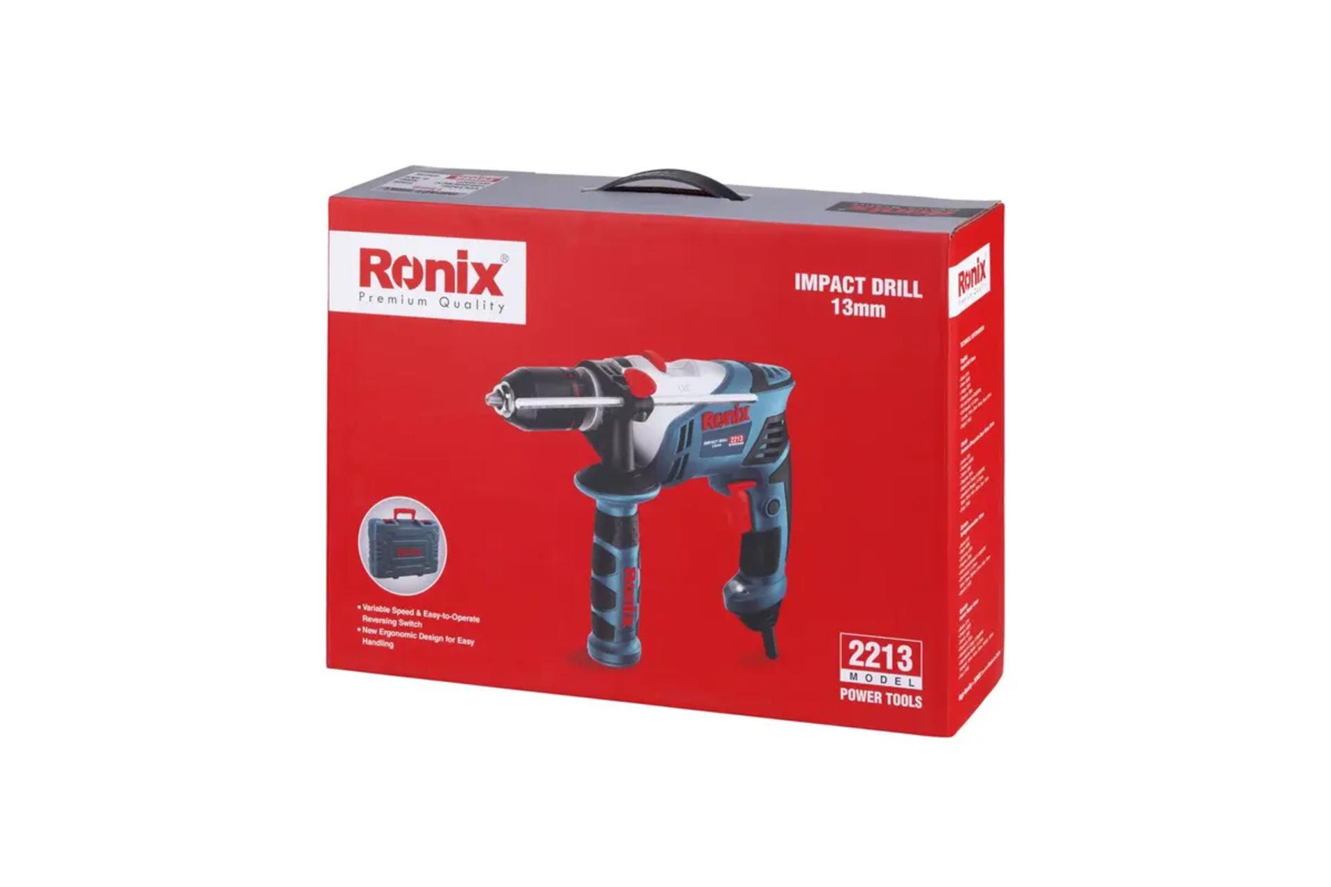 جعبه دریل چکشی برقی رونیکس 2213