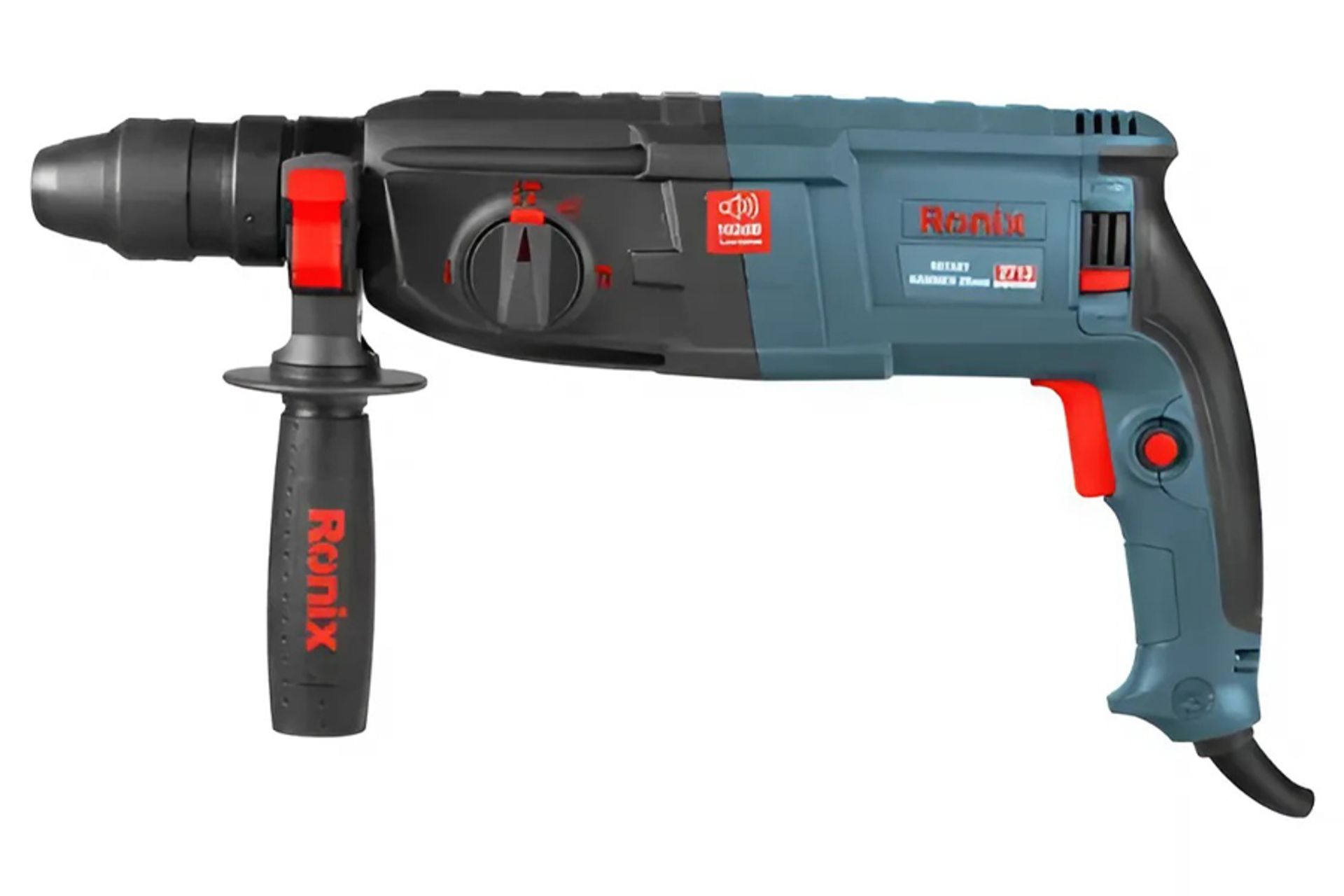 نمای کنار دریل بتن کن برقی رونیکس 2713