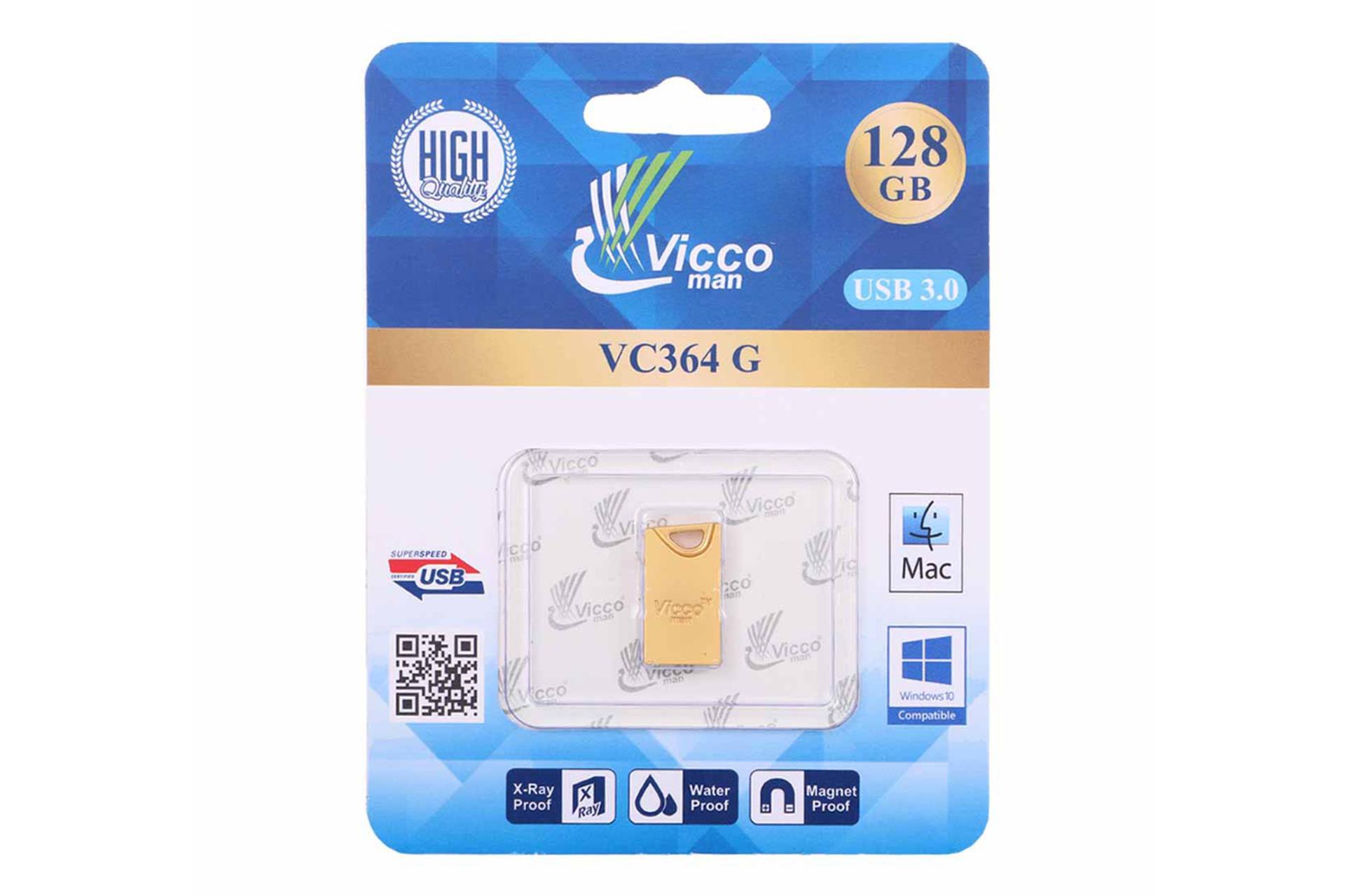 جعبه فلش مموری ویکومن Viccoman VC364 G 128GB USB 3.0