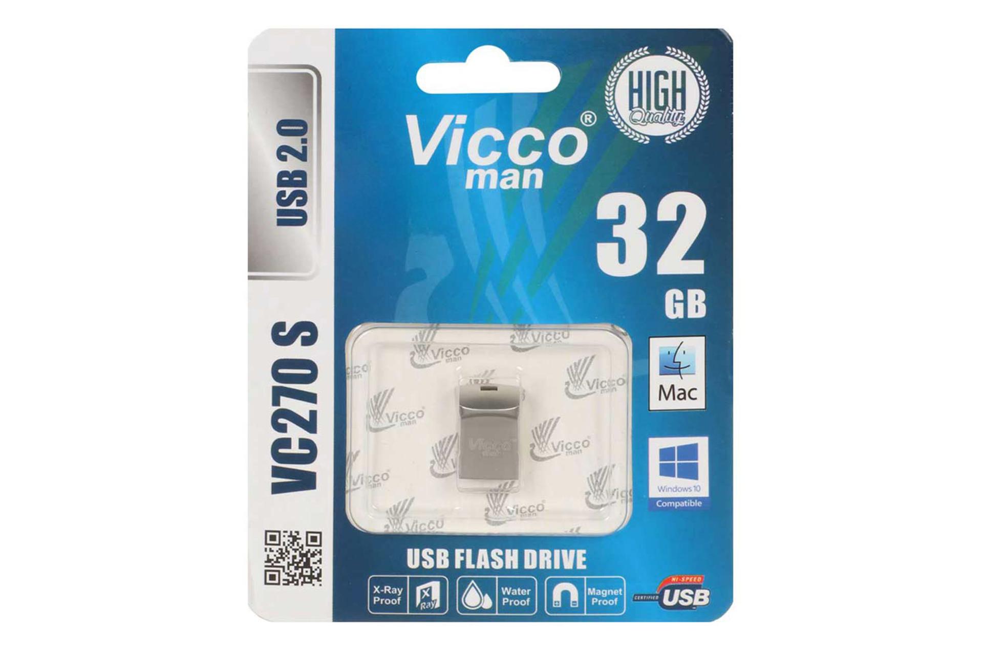 جعبه فلش مموری ویکومن Viccoman VC270 S 32GB USB 2.0