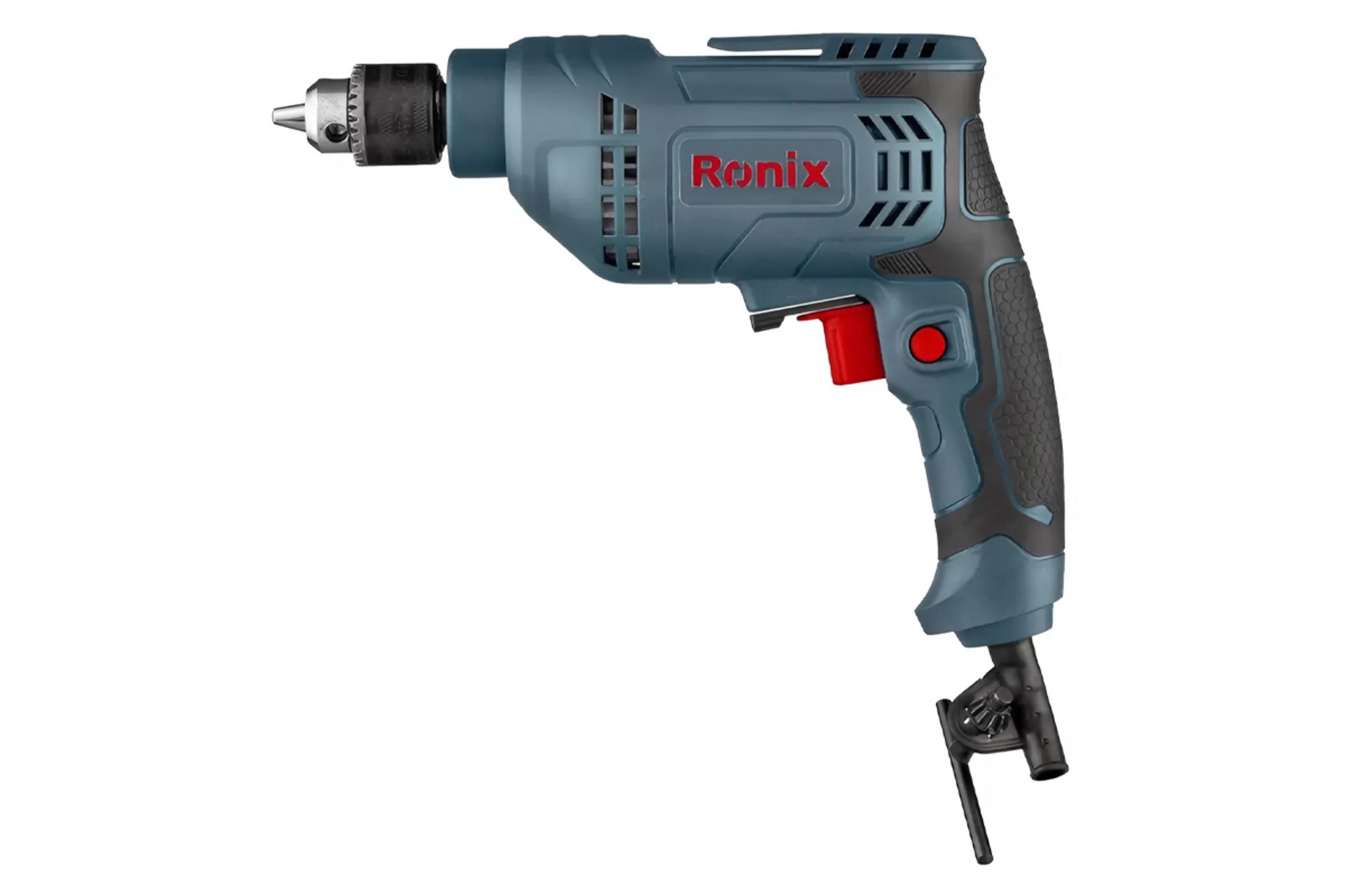 نمای کنار دریل ساده برقی رونیکس 2107