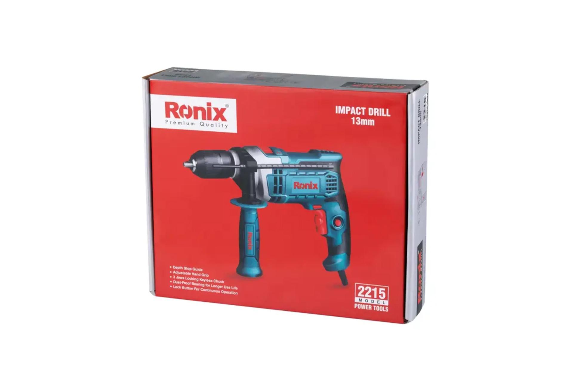 جعبه دریل چکشی برقی رونیکس 2215