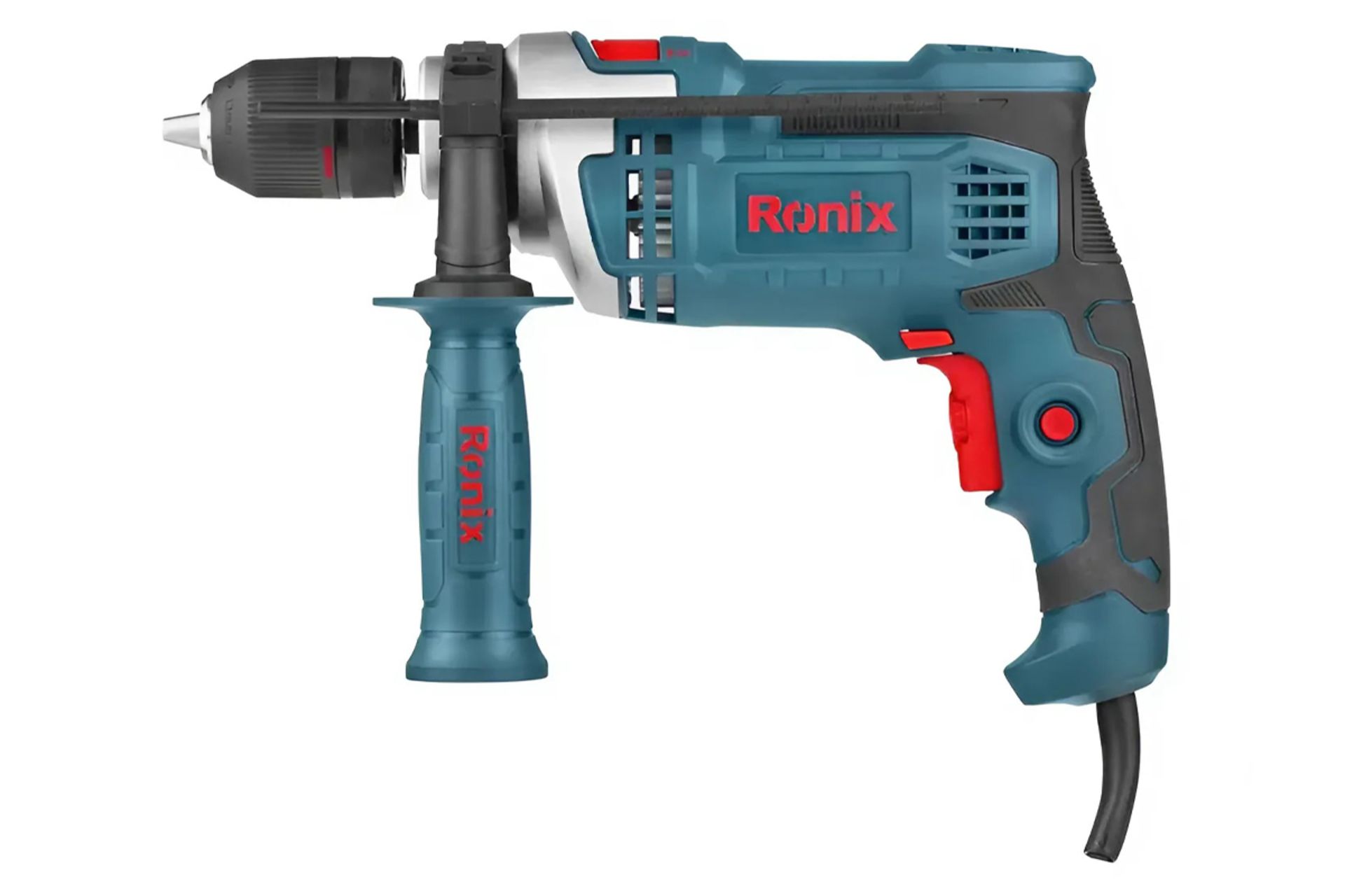 نمای کنار دریل چکشی برقی رونیکس 2215
