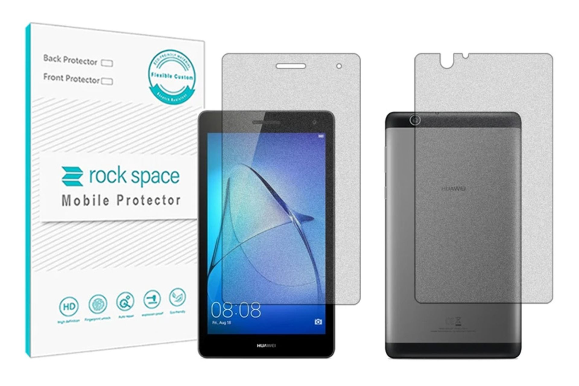محافظ صفحه نمایش تبلت راک اسپیس Rock Space HyMTT for Huawei MediaPad T3 7.0 with Back Protector