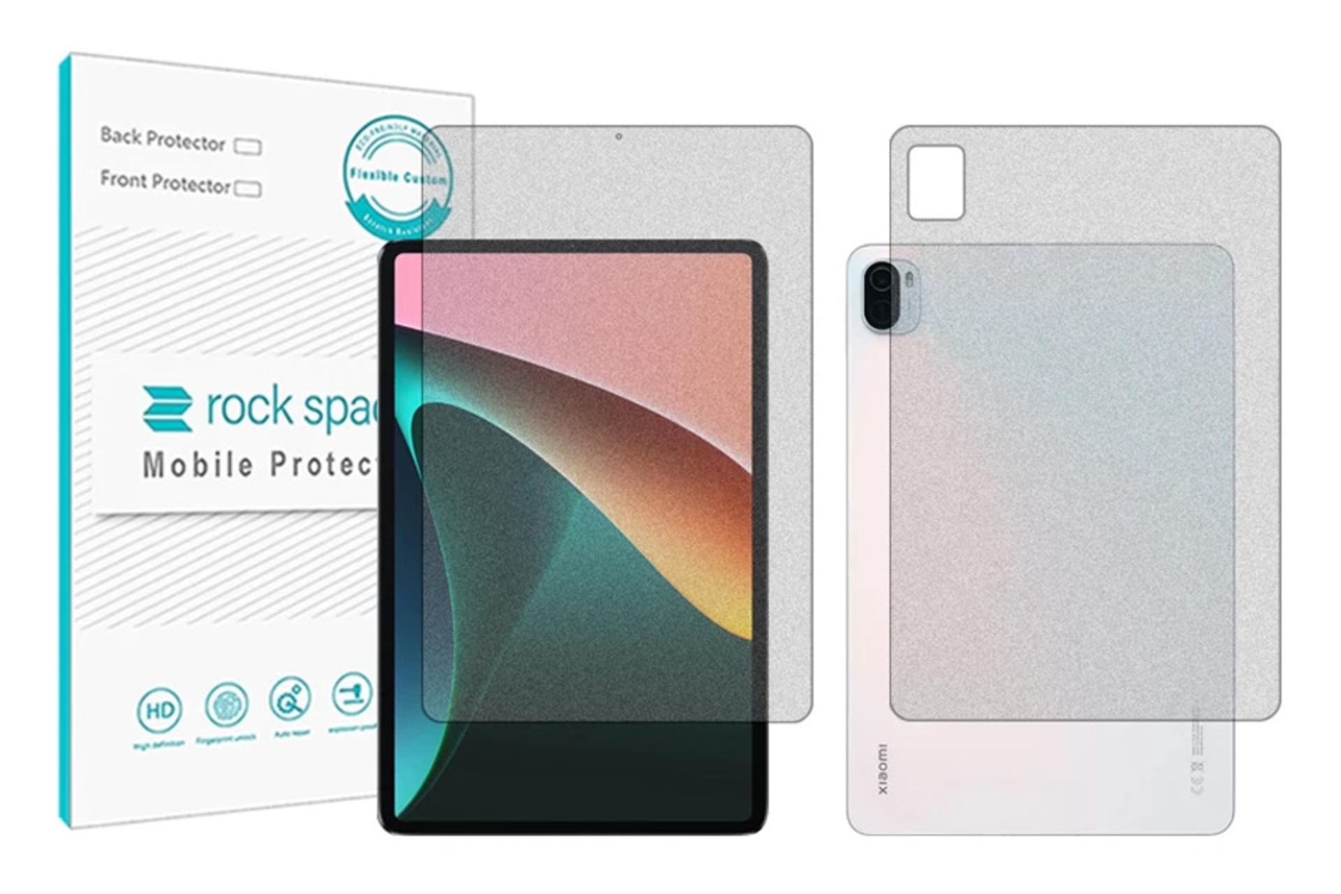 محافظ صفحه نمایش تبلت راک اسپیس Rock Space HyMTT for Xiaomi Pad 5 with Back Protector