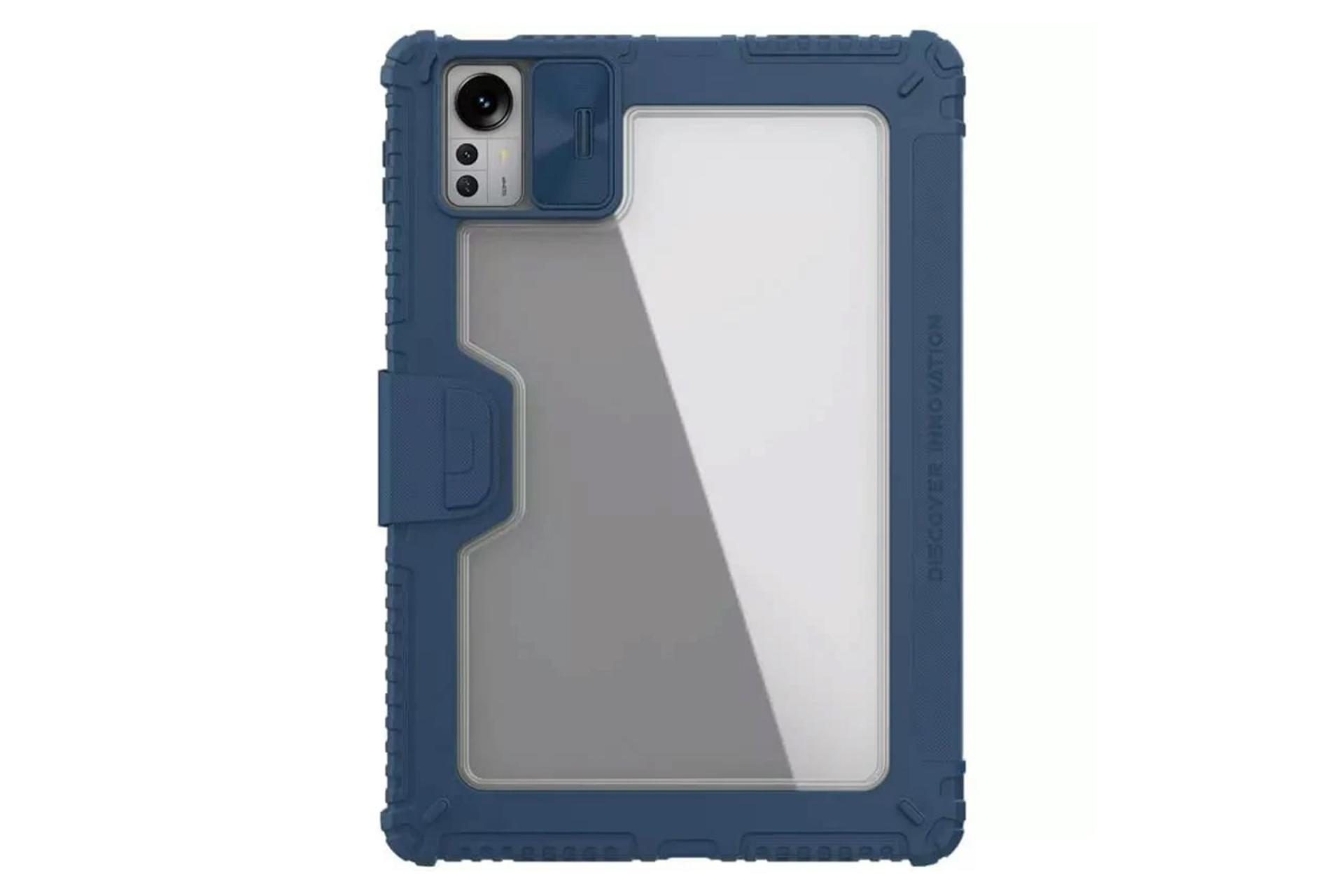 قاب تبلت کیف کلاسوری نیلکین مدل Bumper Leather Case Pro مناسب شیائومی Mi Pad 5 Pro 12.4