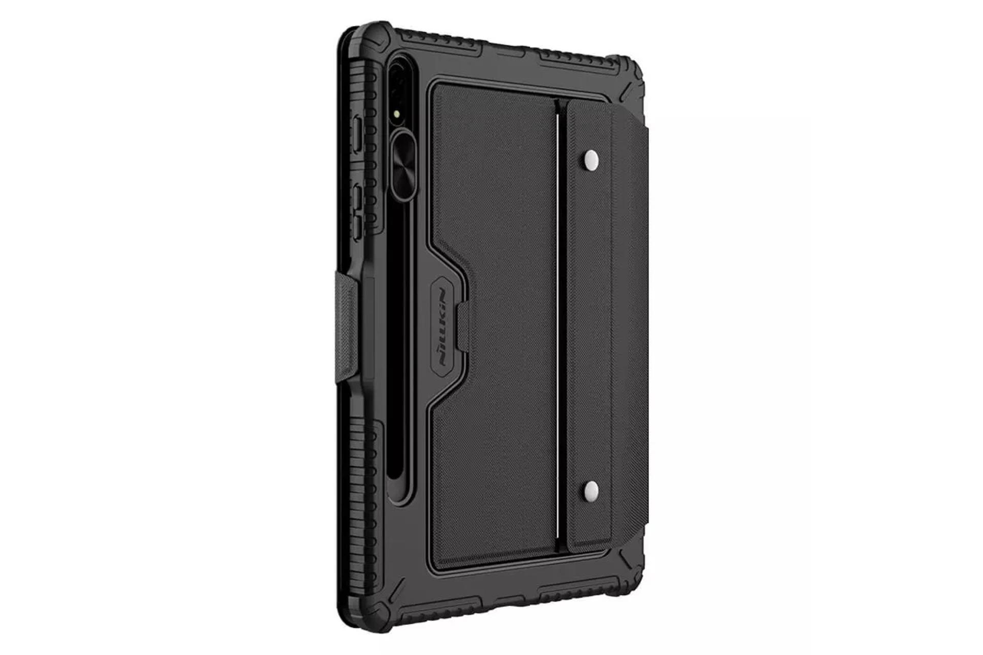 ابعاد و اندازه قاب تبلت کیف کلاسوری نیلکین مدل Bumper Combo Keyboard مناسب سامسونگ Galaxy Tab S8 / S7