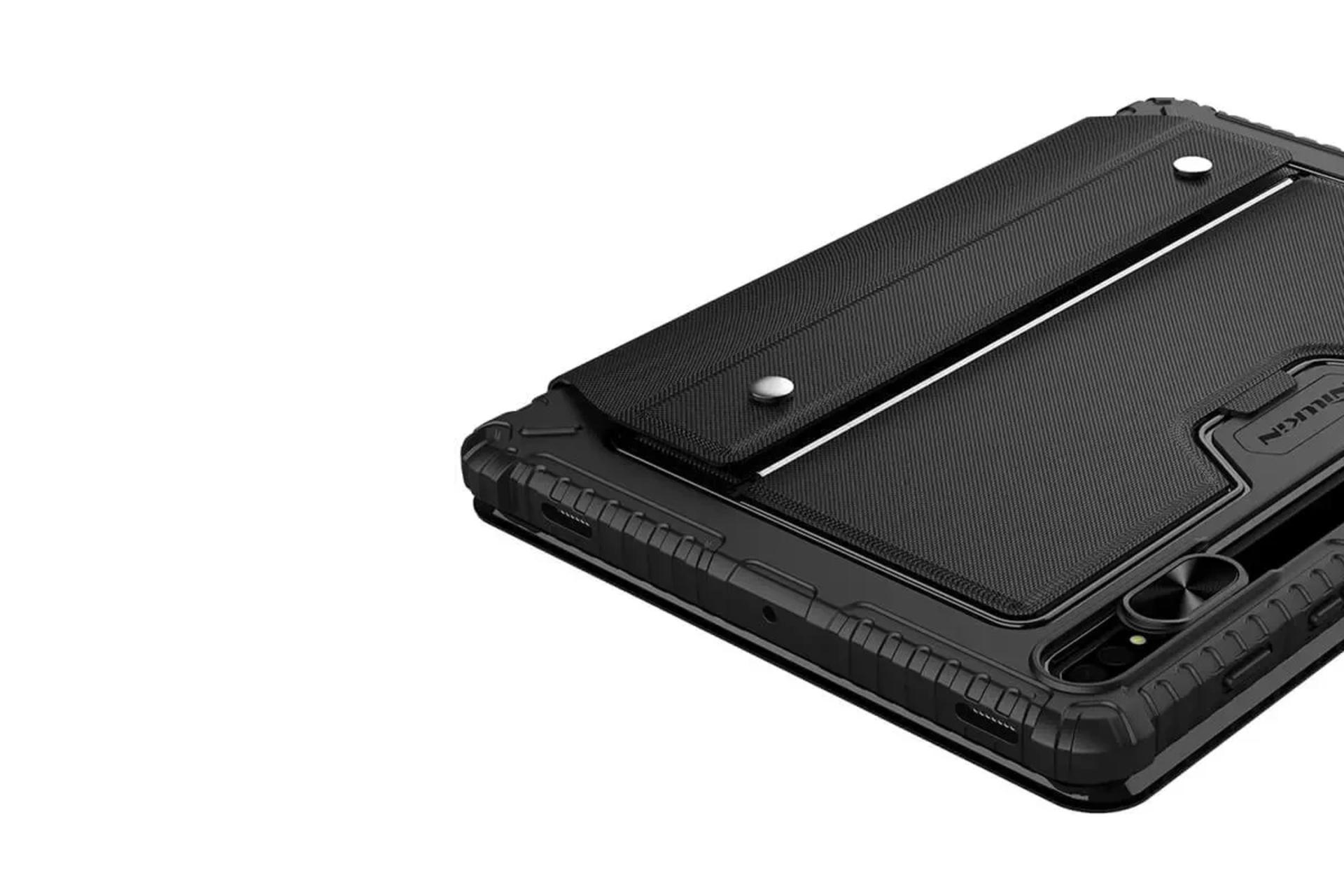 قاب تبلت کیف کلاسوری نیلکین مدل Bumper Combo Keyboard مناسب سامسونگ Galaxy Tab S8 / S7