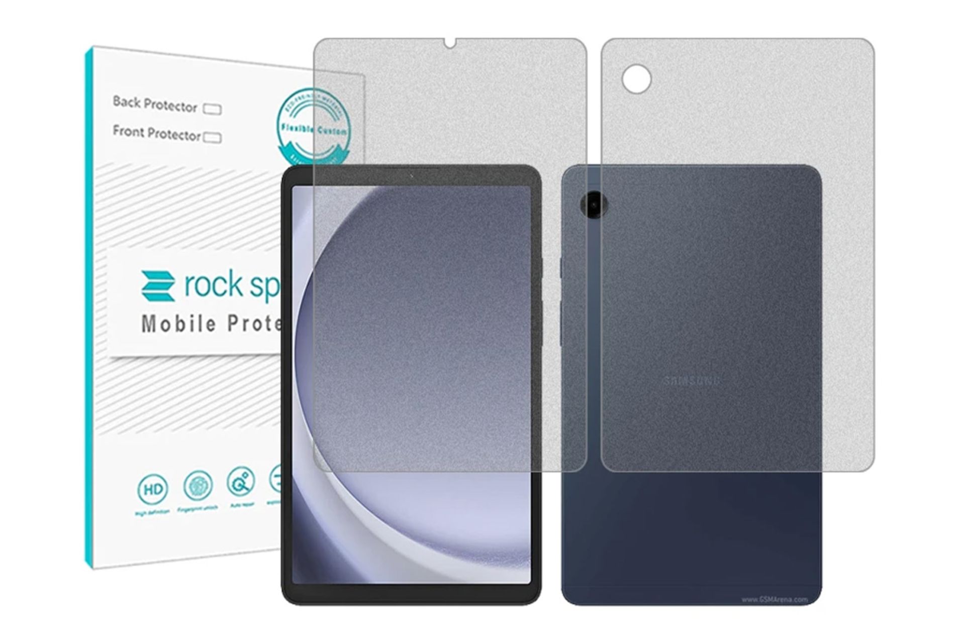 محافظ صفحه نمایش تبلت راک اسپیس Rock Space HyMTT for Samsung Galaxy Tab A9 with Back Protector