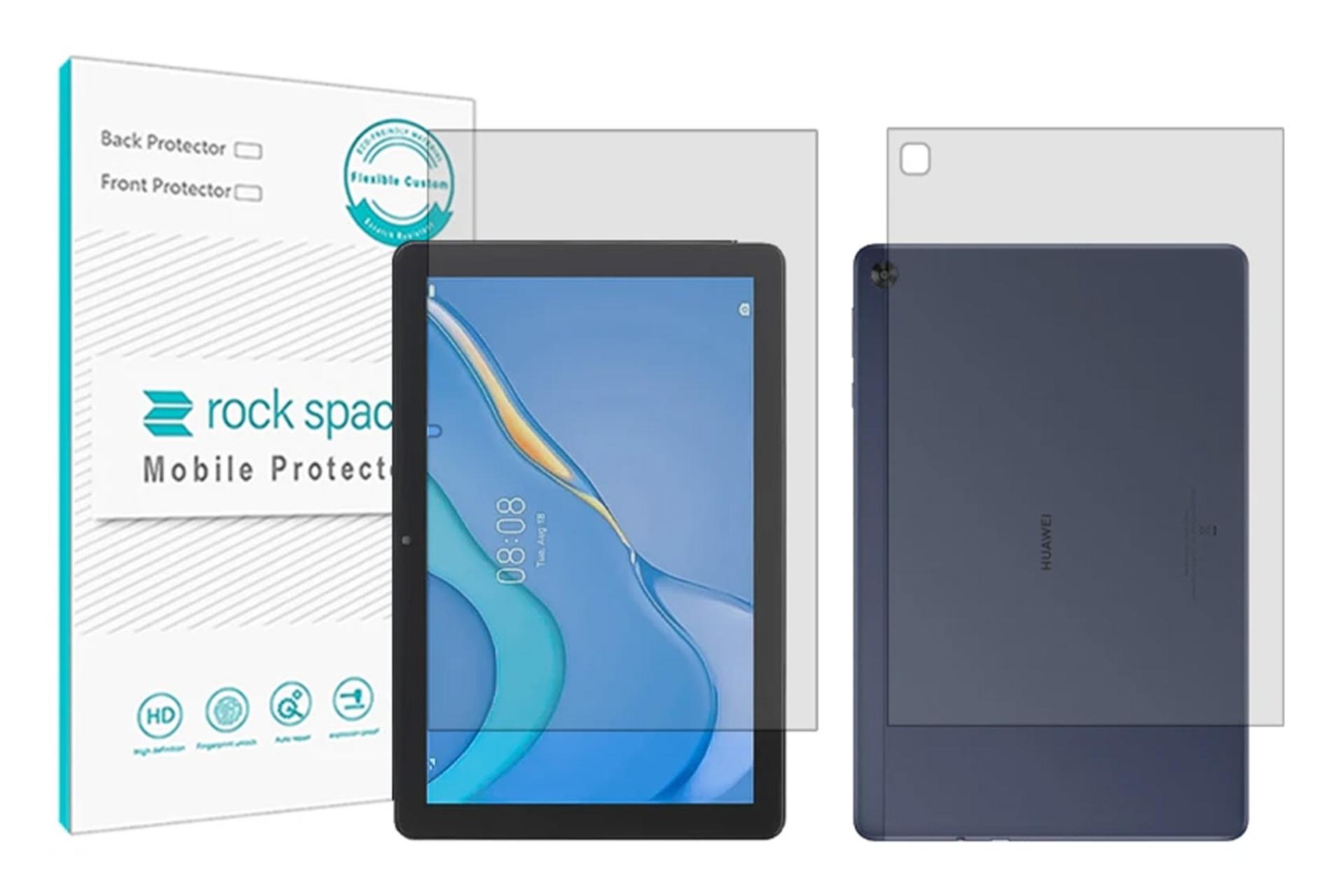 محافظ صفحه نمایش تبلت راک اسپیس Rock Space Hygel for Huawei C3 9.7 with Back Protector