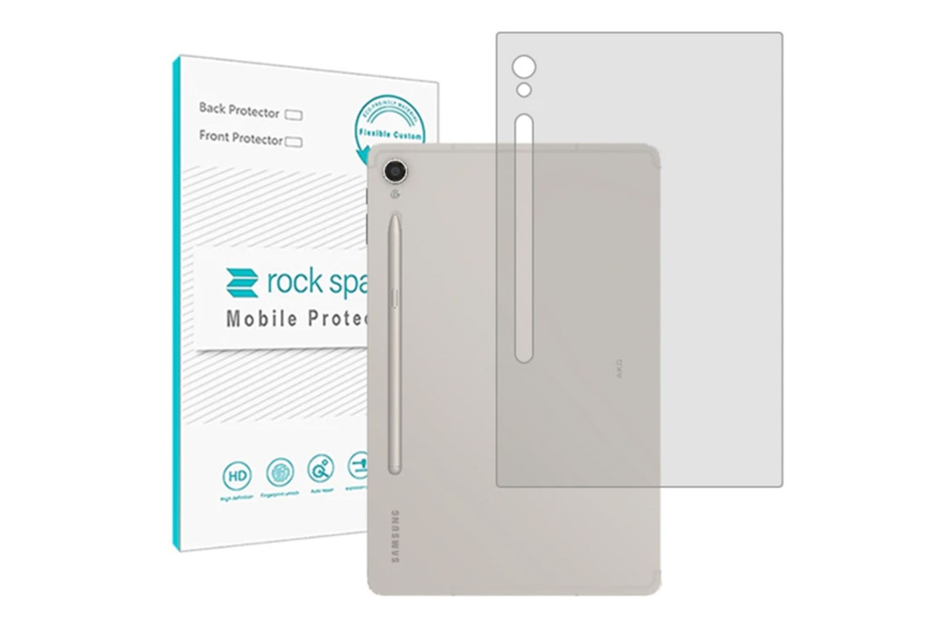 محافظ صفحه نمایش تبلت راک اسپیس Rock Space Hygel Back Protector for Samsung Galaxy Tab S9