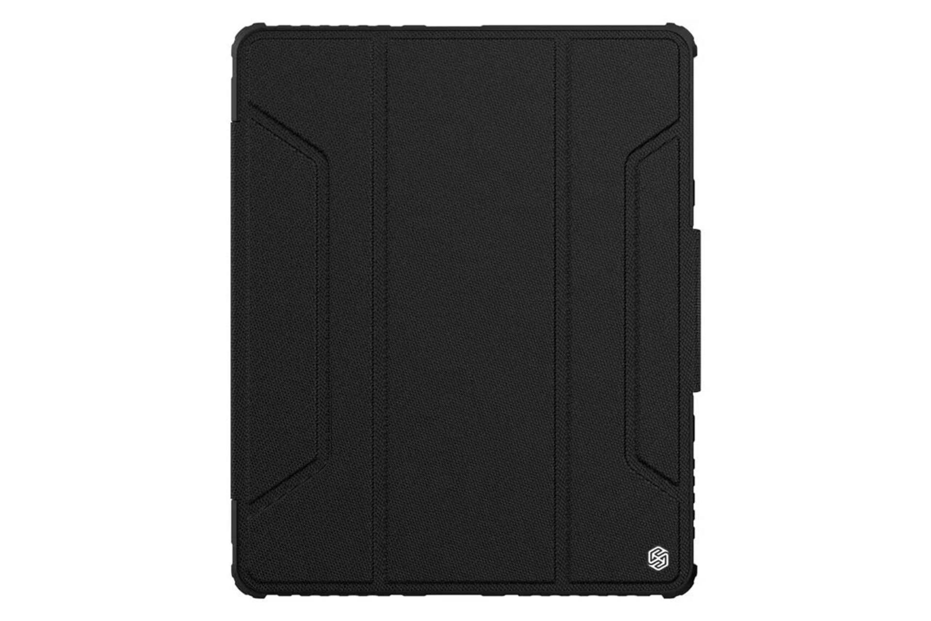 قاب تبلت کیف کلاسوری نیلکین مدل Bumper Leather Case Pro مناسب اپل iPad Air 13 2024 / Pro 12.9 2022 / 2021