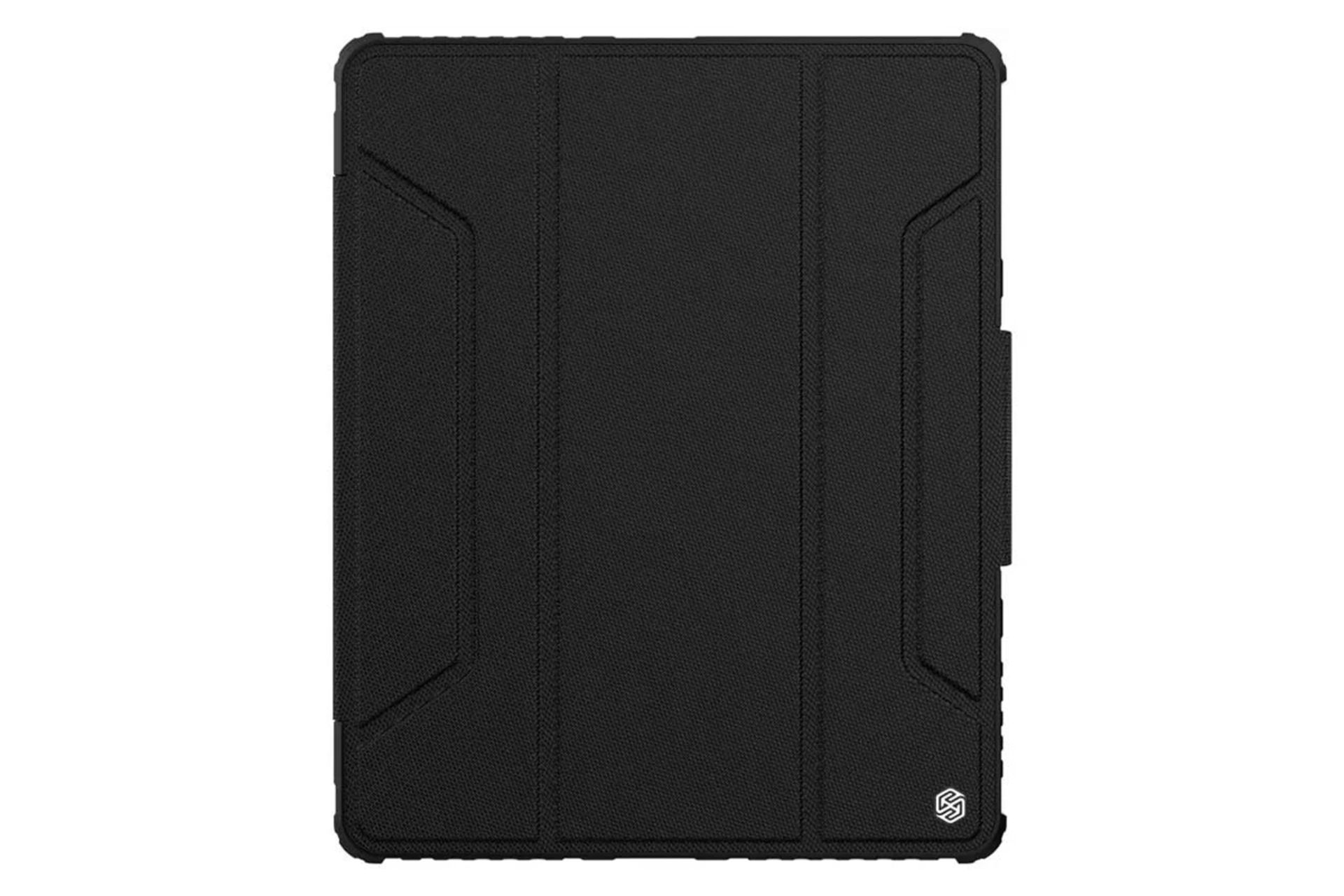 قاب تبلت کیف کلاسوری نیلکین مدل Bumper Leather Case Pro مناسب اپل iPad Air 13 2024 / Pro 12.9 2022 / 2021