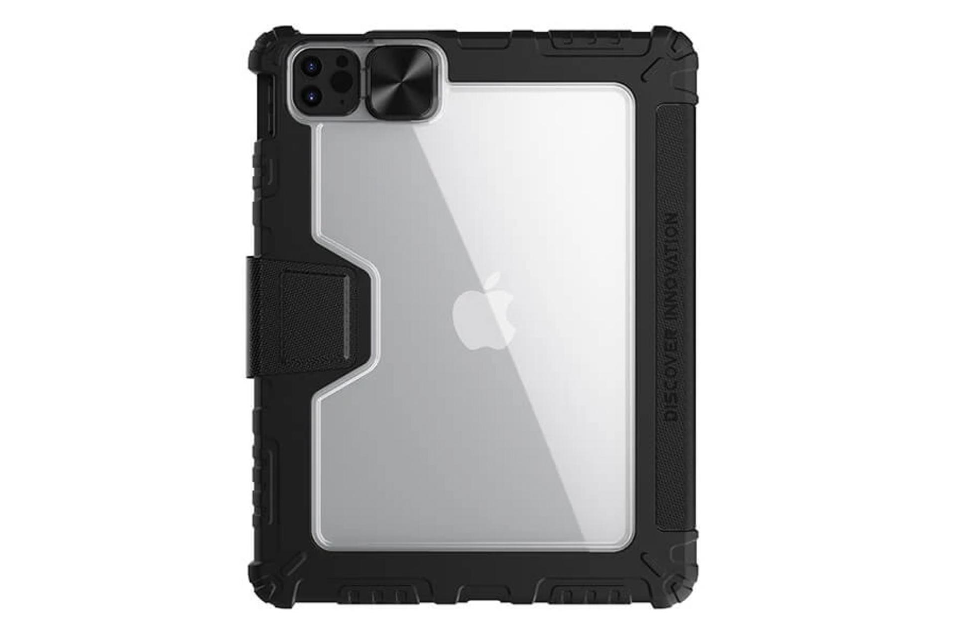 قاب تبلت کیف کلاسوری نیلکین مدل Bumper Leather Case Pro مناسب اپل iPad Air 11 2024 / Air 2022 / 2020 / Pro 11