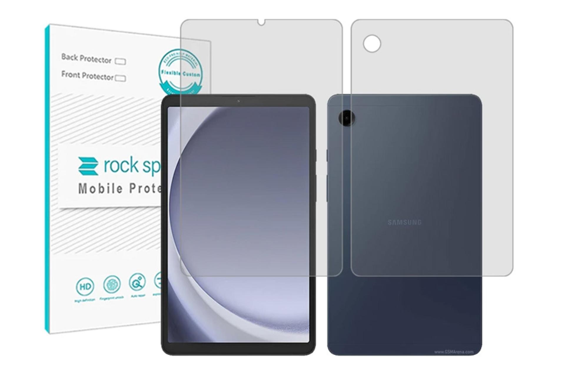 محافظ صفحه نمایش تبلت راک اسپیس Rock Space Hygel for Samsung Galaxy Tab A9 with Back Protector