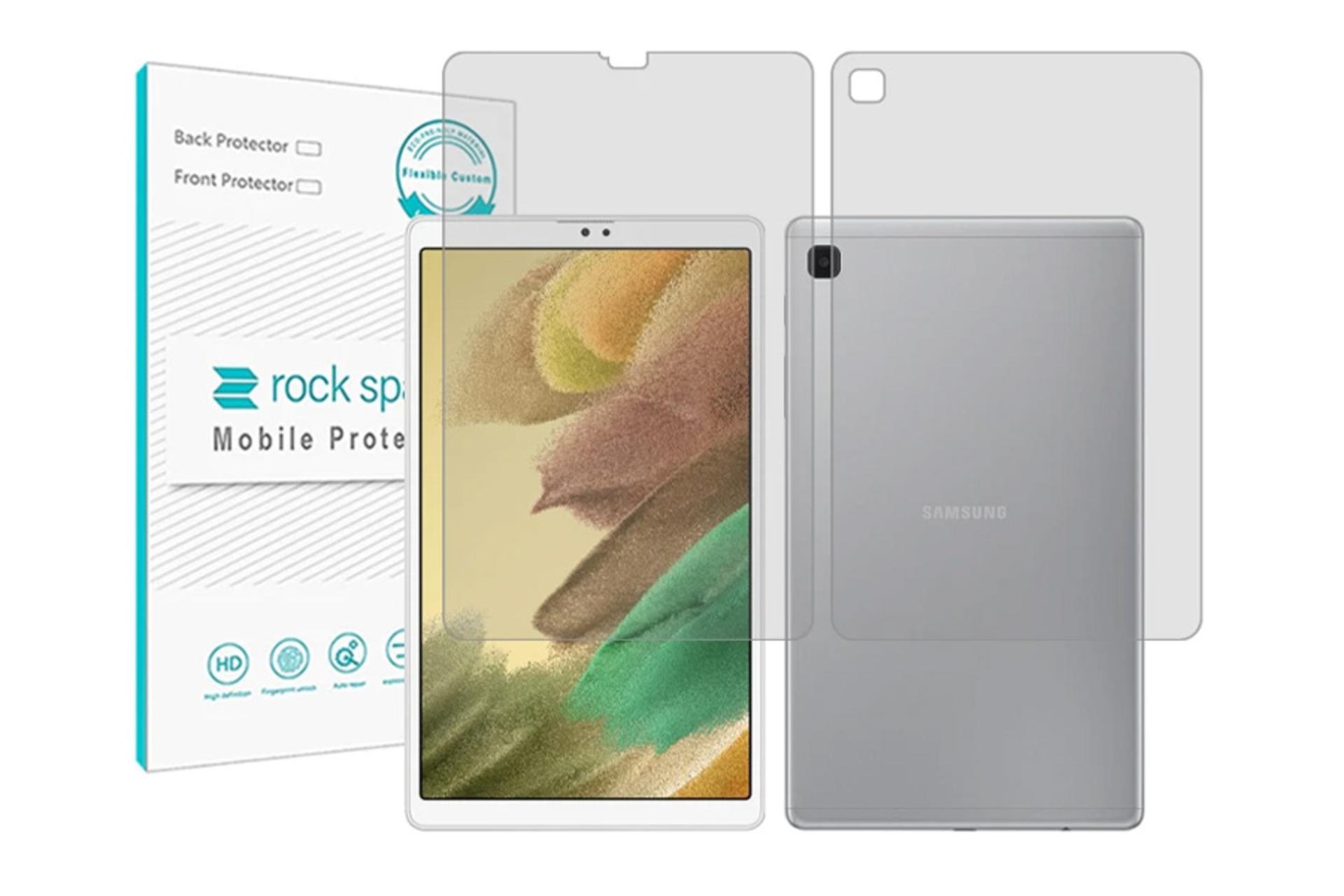 محافظ صفحه نمایش تبلت راک اسپیس Rock Space Hygel for Samsung Galaxy Tab A7 Lite with Back Protector