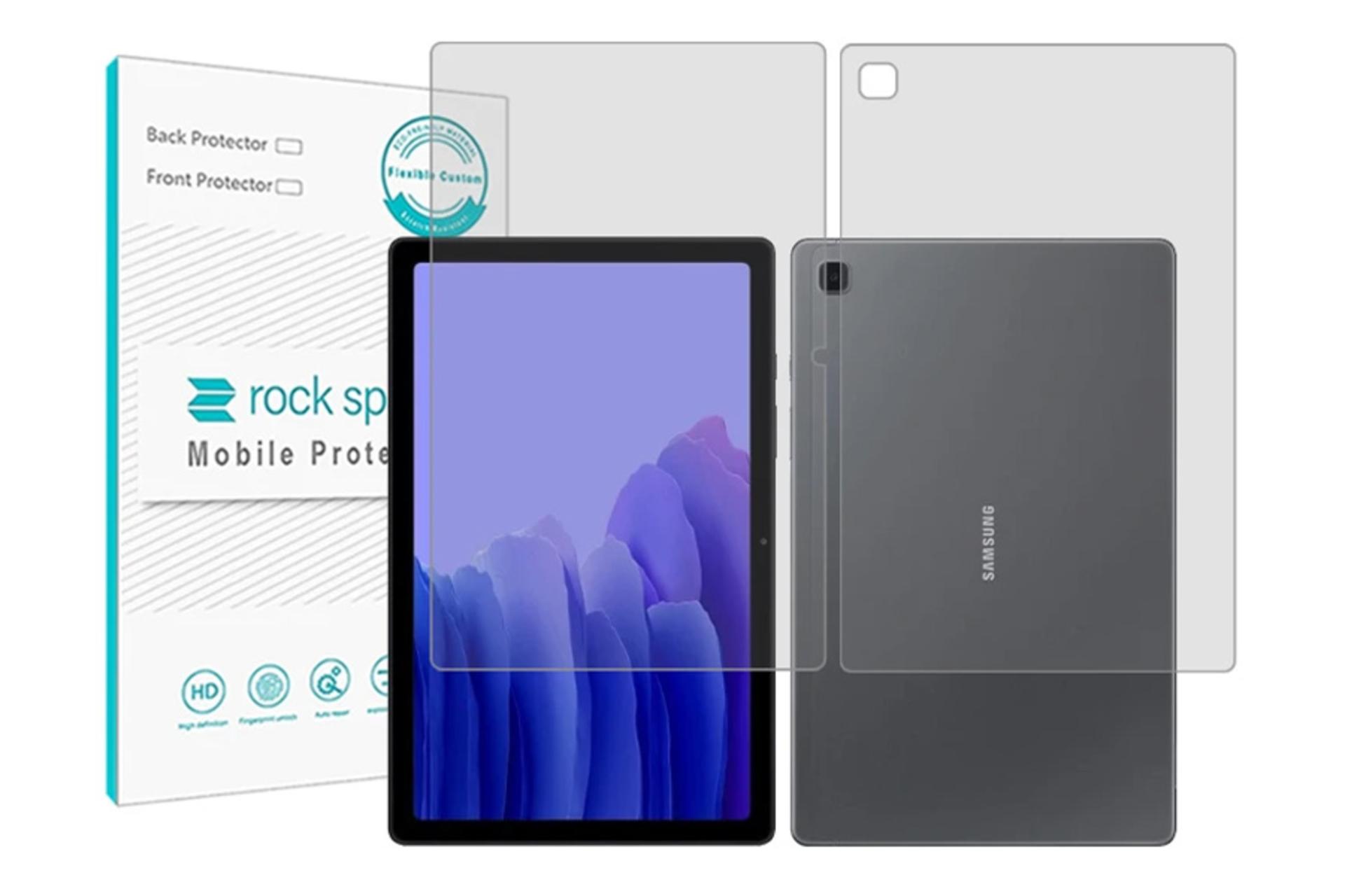محافظ صفحه نمایش تبلت راک اسپیس Rock Space Hygel for Samsung Galaxy Tab A7 10.4 2020 with Back Prote