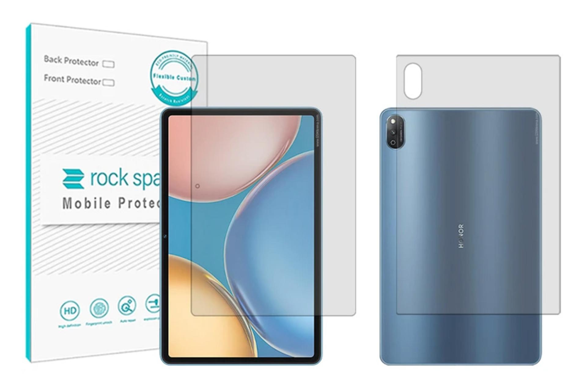مرجع متخصصين ايران محافظ صفحه نمايش تبلت راك اسپيس Rock Space Hygel for Honor Tablet V7 with Back Protector