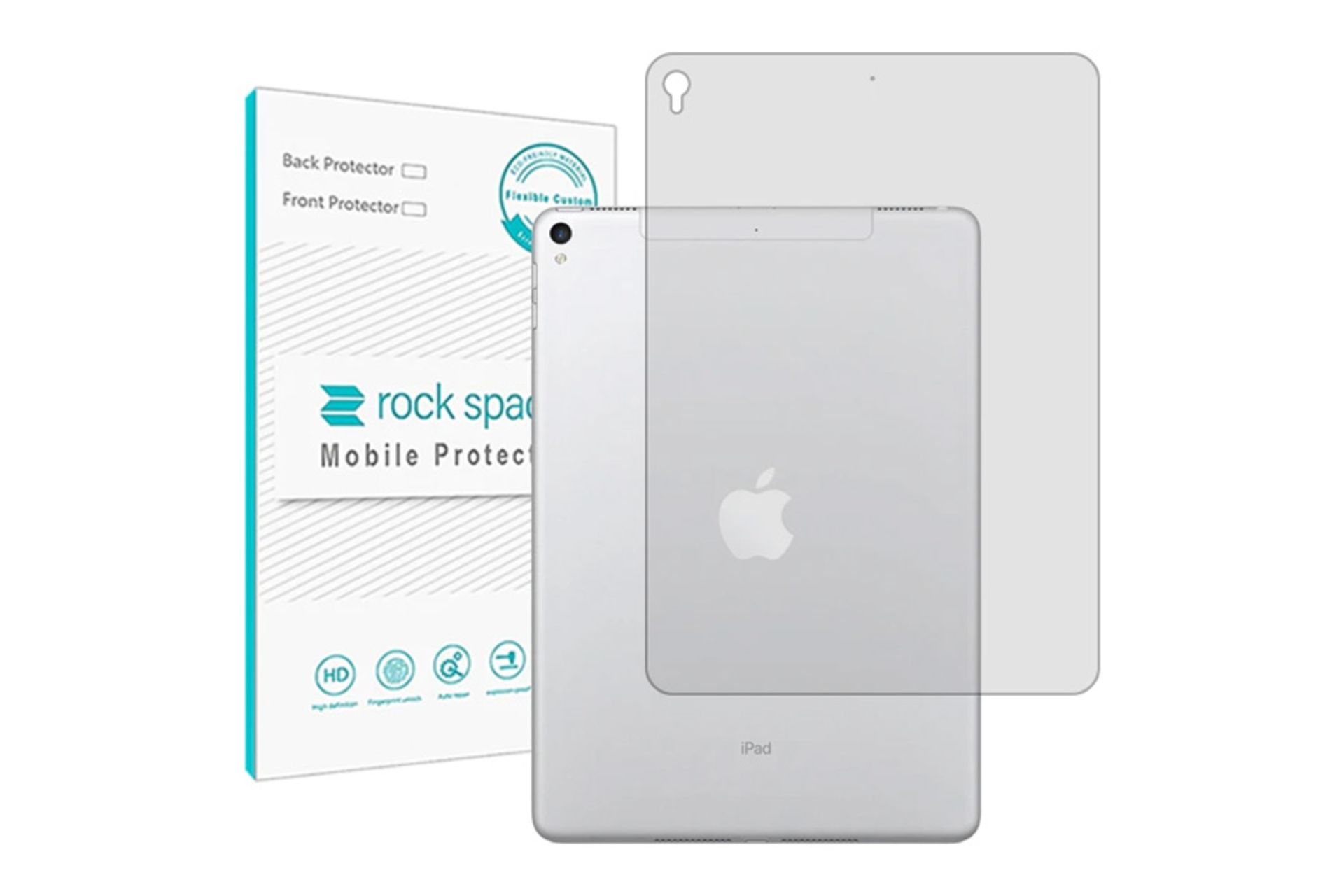 محافظ صفحه نمایش تبلت راک اسپیس Rock Space Hygel Back Protector for Apple iPad Pro 10.5 2017