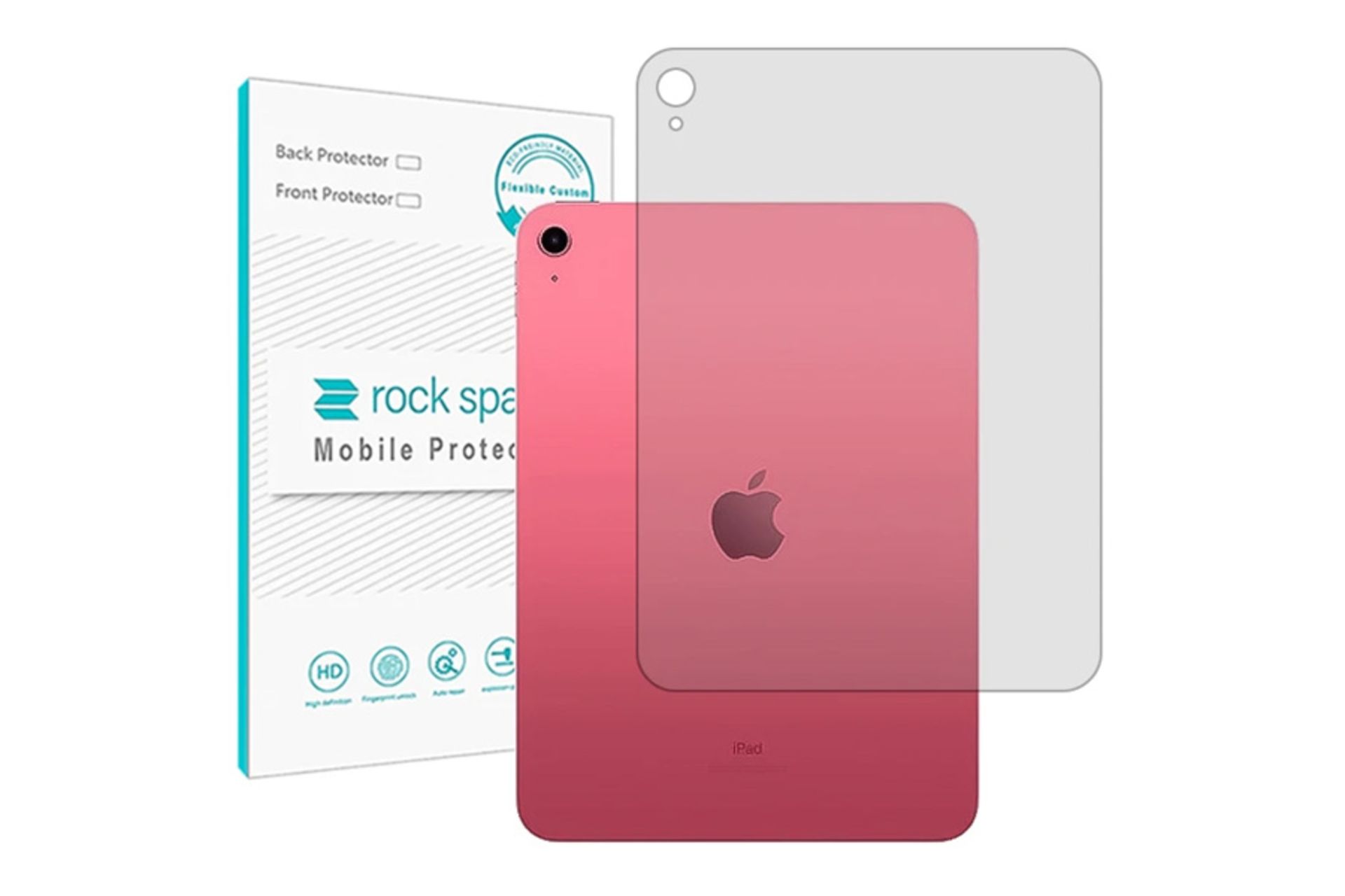 محافظ صفحه نمایش تبلت راک اسپیس Rock Space Hygel Back Protector for Apple iPad 10.9 2022