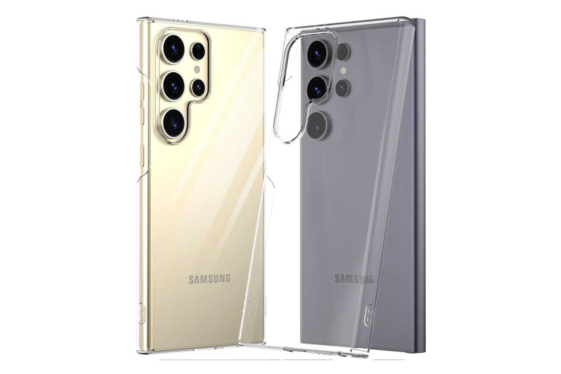 نمای سمت راست قاب گوشی آراری مدل Nukin مناسب سامسونگ Galaxy S24 Ultra