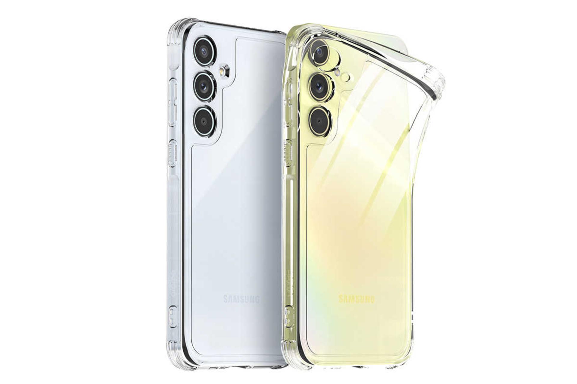 قاب گوشی شفاف آراری مدل Flexield مناسب سامسونگ Galaxy A55