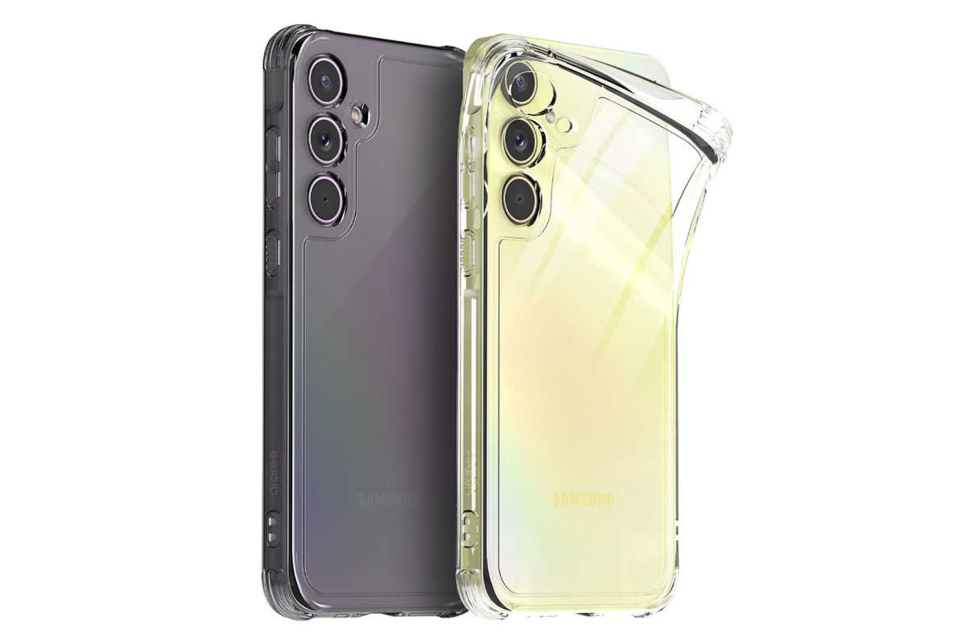 نمای پشت قاب گوشی آراری مدل Flexield مناسب سامسونگ Galaxy A55