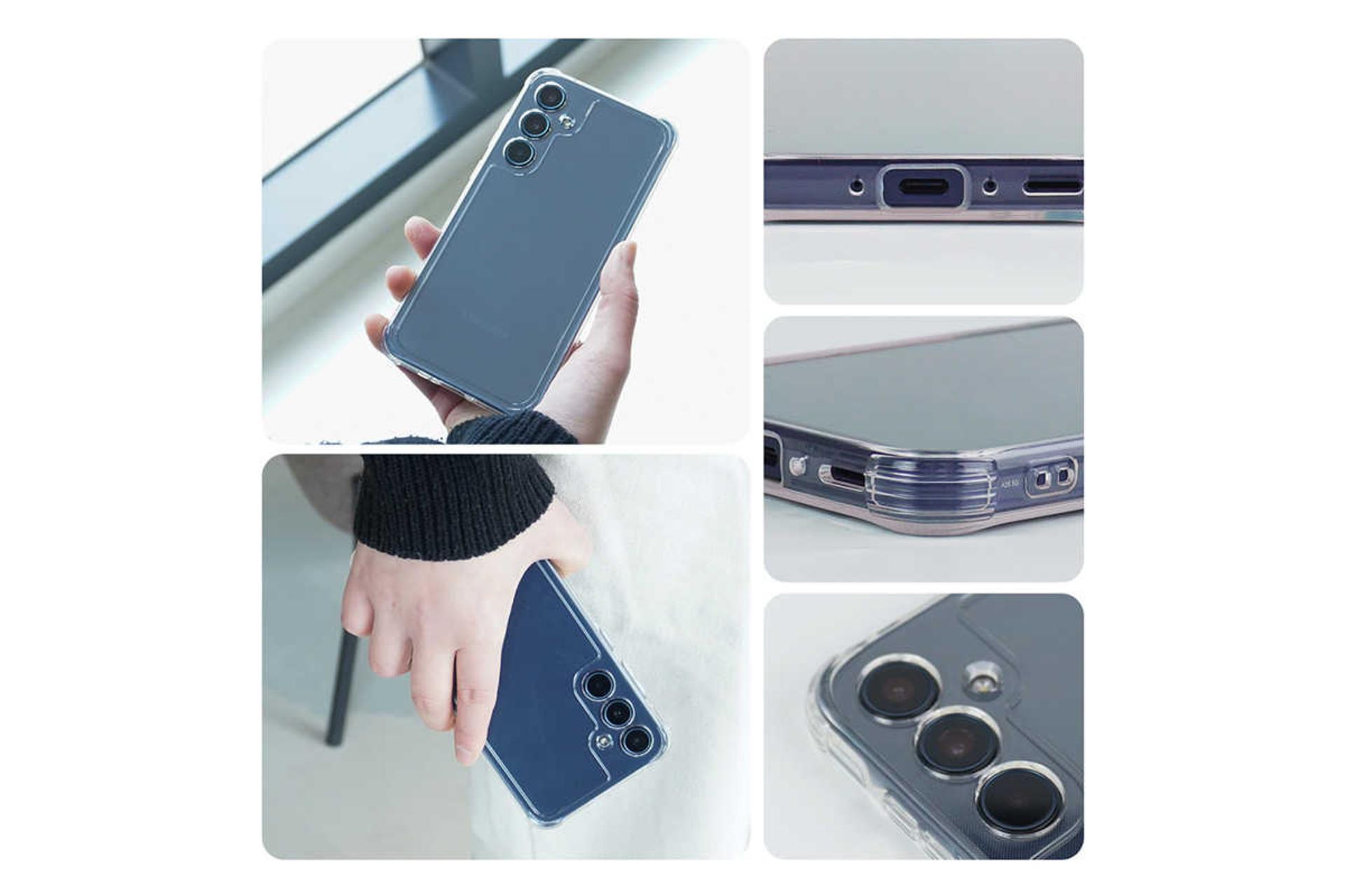 مشخصات قاب گوشی آراری مدل Flexield مناسب سامسونگ Galaxy A55