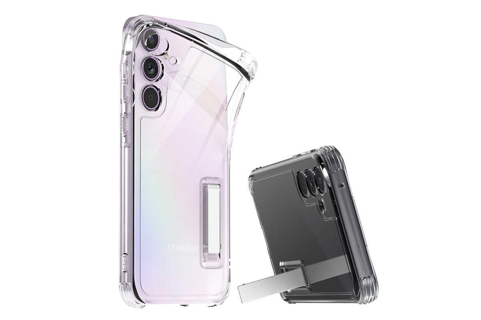 نمای پشت قاب گوشی آراری مدل Flexield S مناسب سامسونگ Galaxy A55